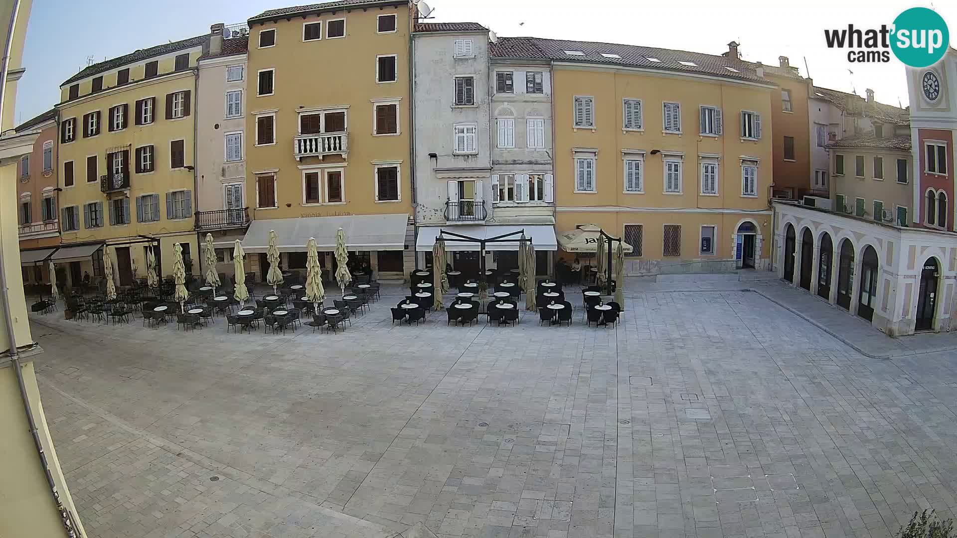 Webcam Rovinj Zentrum – Hauptplatz in Echtzeit