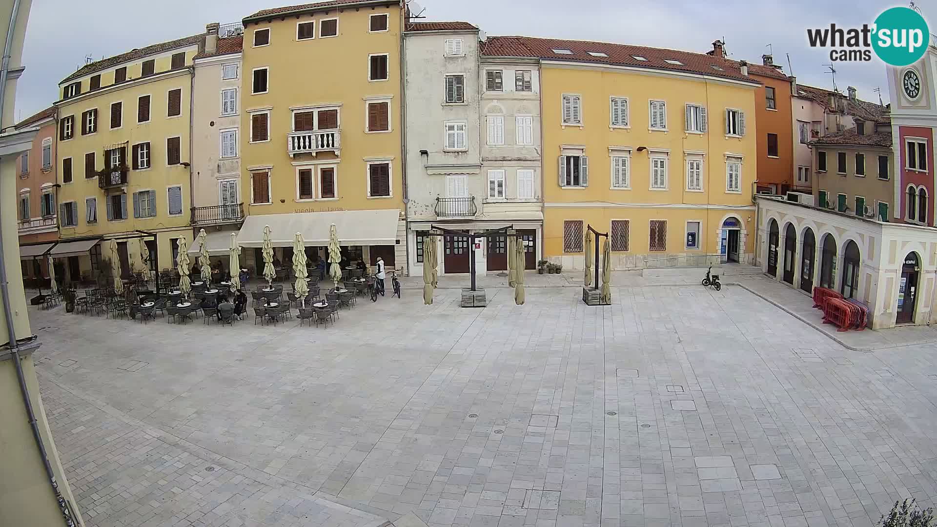 Webcam Rovinj Center – Plaza Principal
