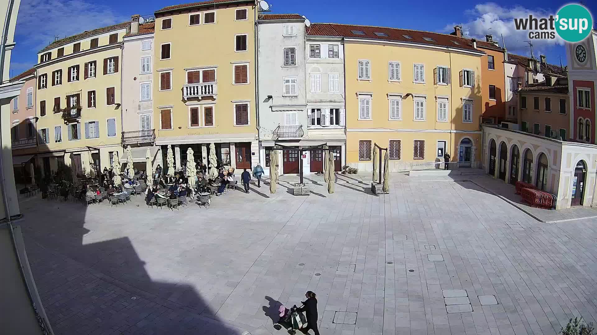 Webcam Rovinj Center – Plaza Principal