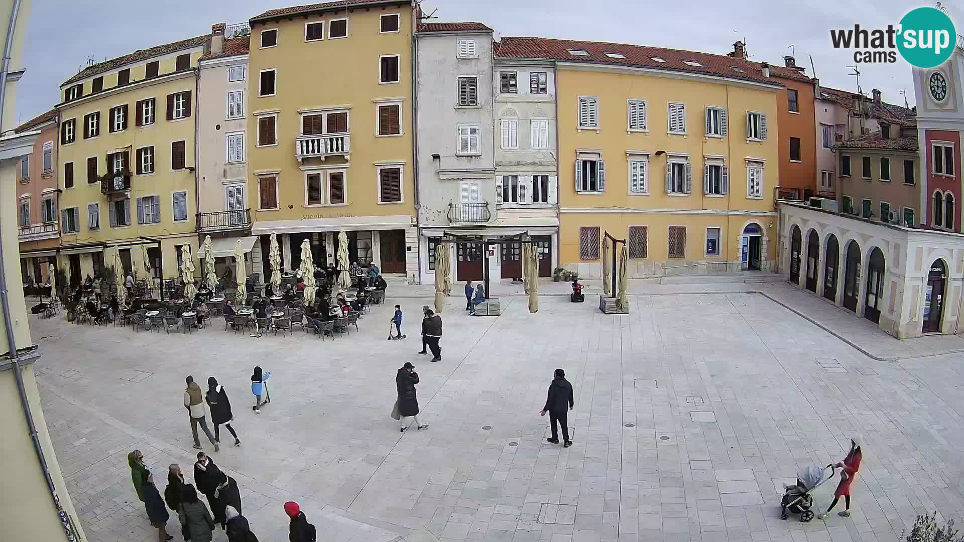 Rovinj Center Webcam – Main Square