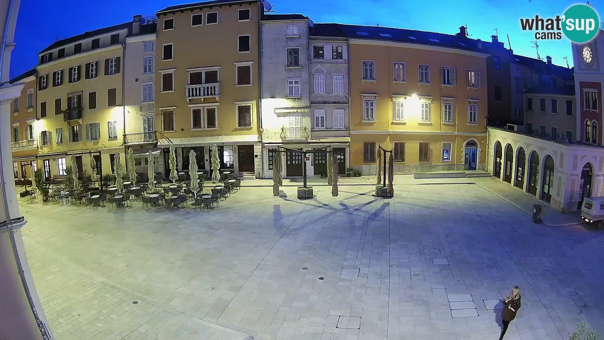 Webcam Rovinj Zentrum – Hauptplatz in Echtzeit