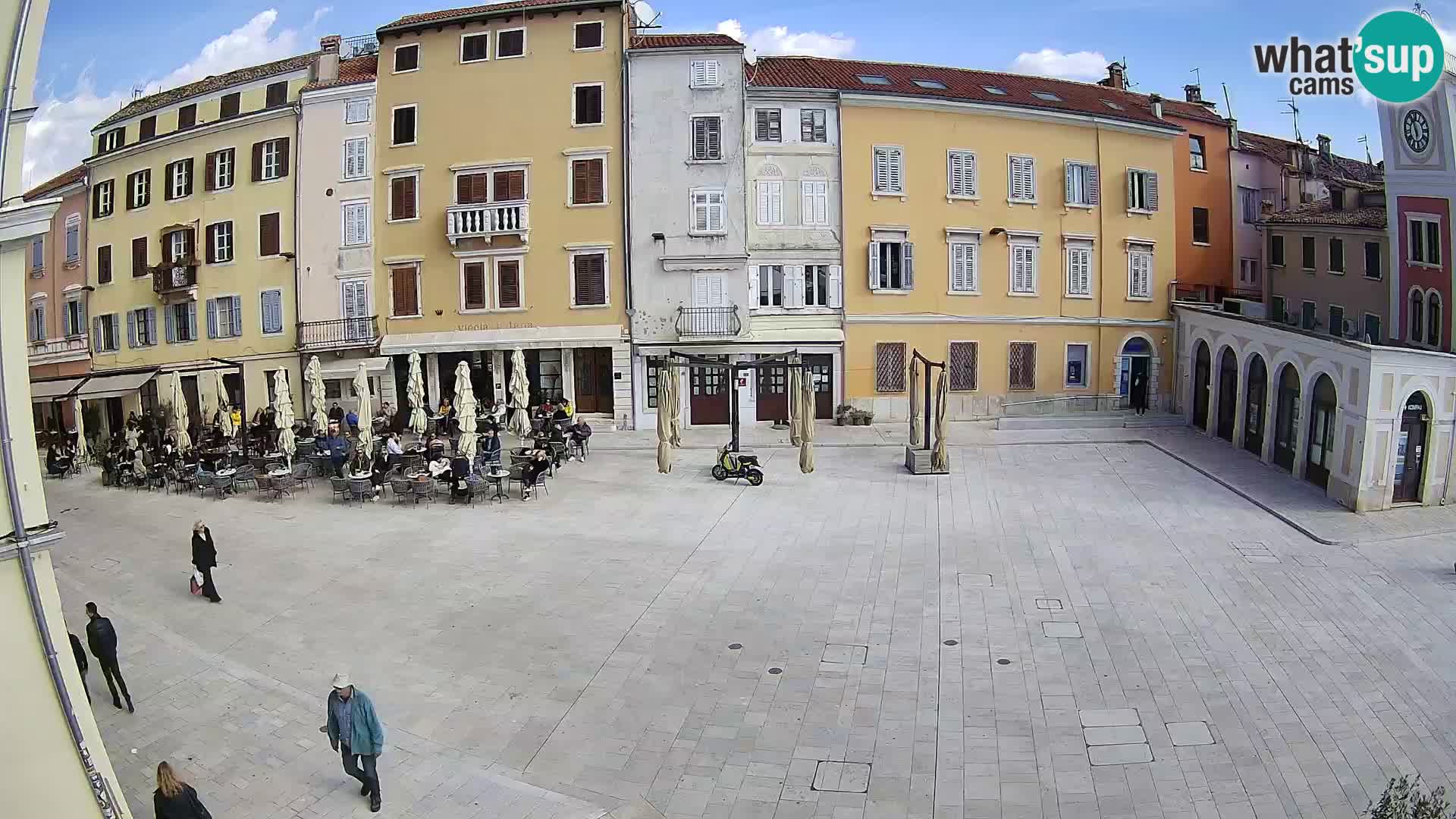 Webcam Rovinj Center – Plaza Principal