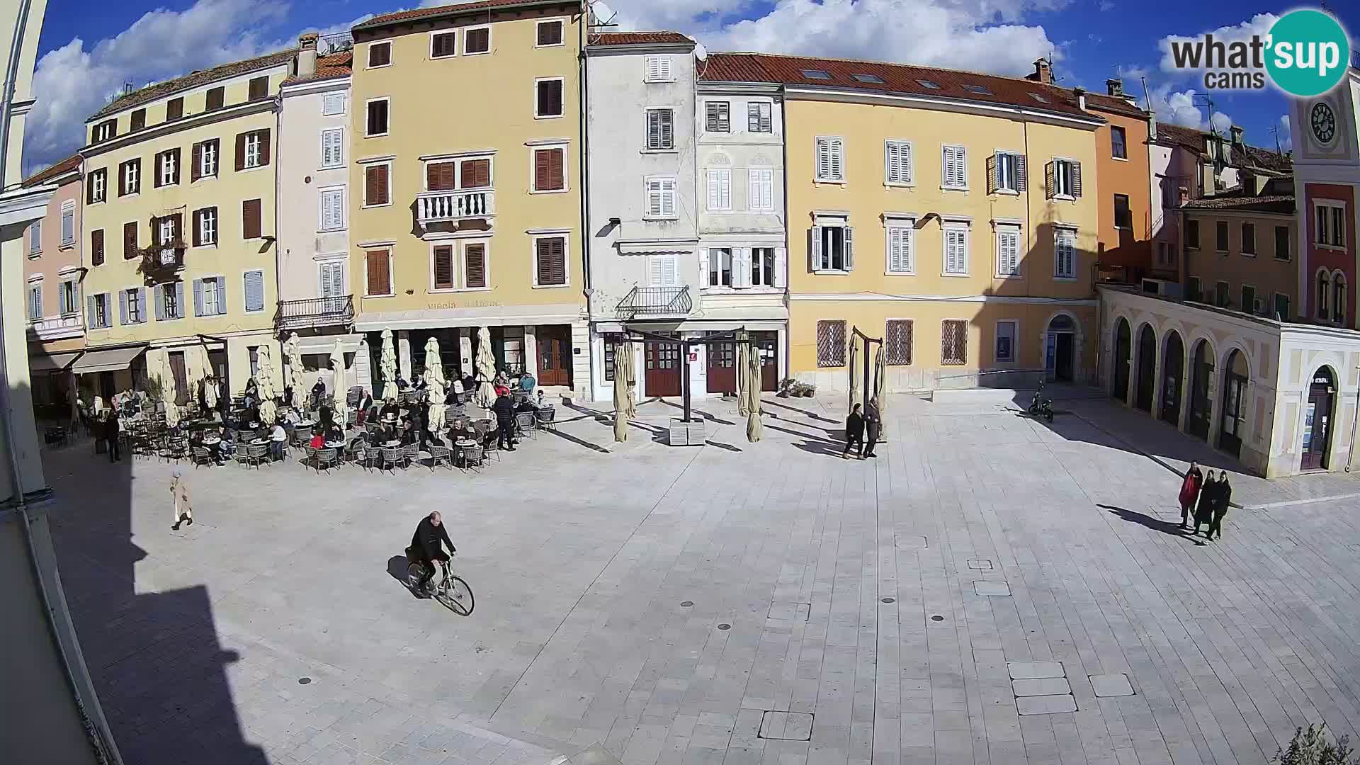 Webcam Rovinj Center – Plaza Principal