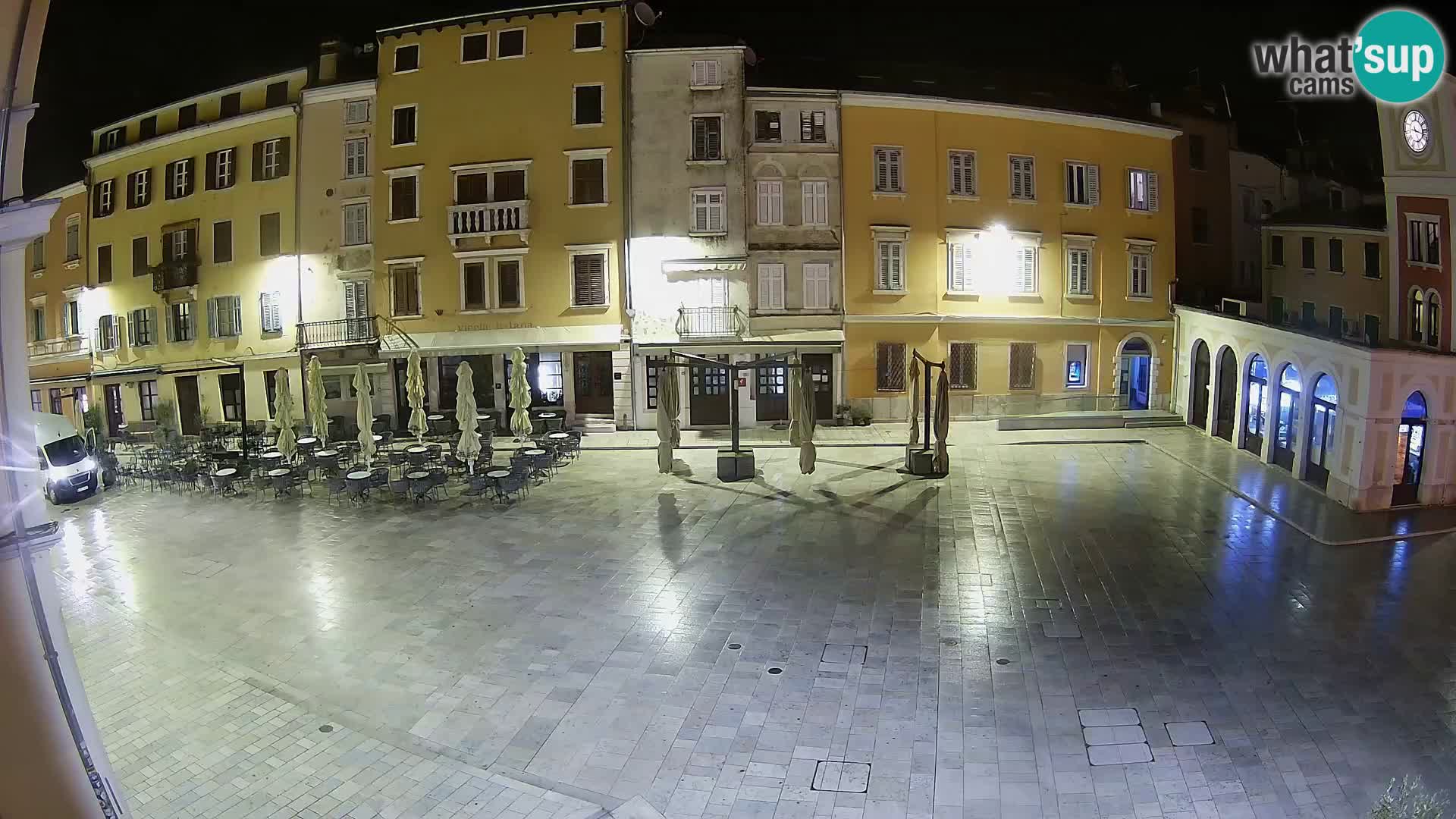 Webcam Rovinj Zentrum – Hauptplatz in Echtzeit