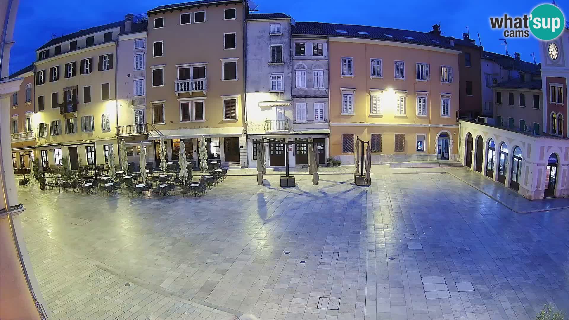 Webcam Rovinj Zentrum – Hauptplatz in Echtzeit