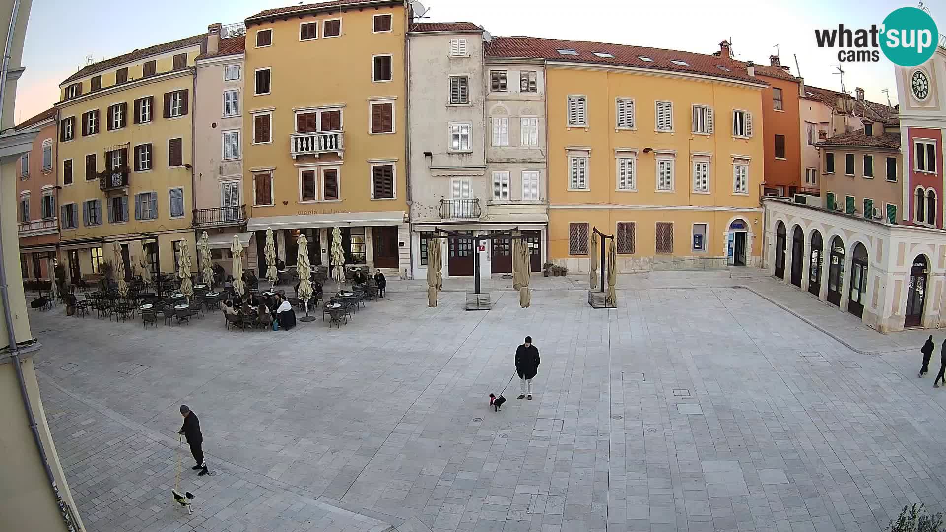 Webcam Rovinj Center – Plaza Principal