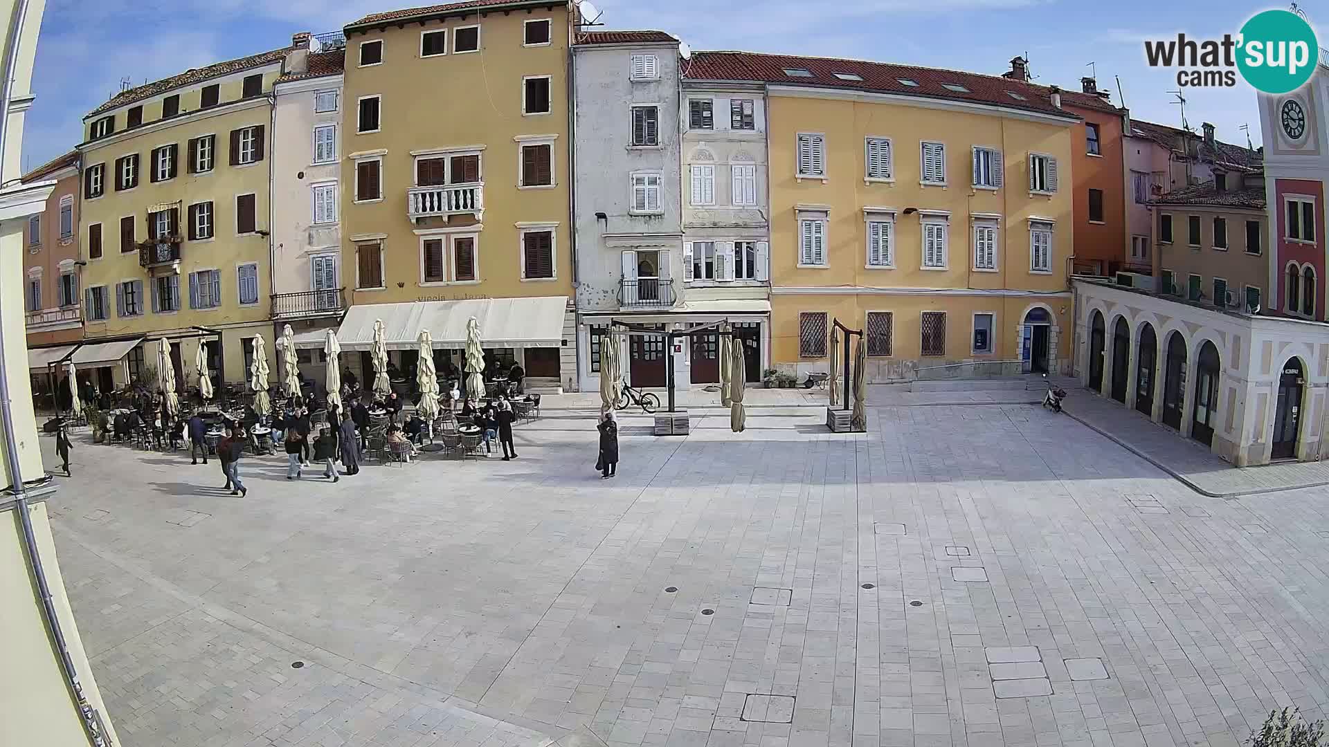 Webcam Rovinj Centre – Place Principale