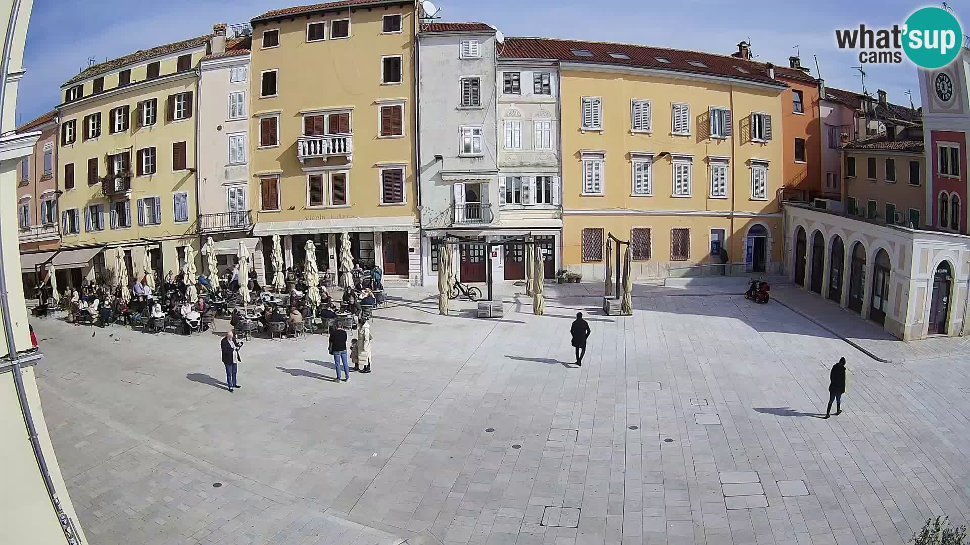 Webcam Rovinj Centre – Place Principale