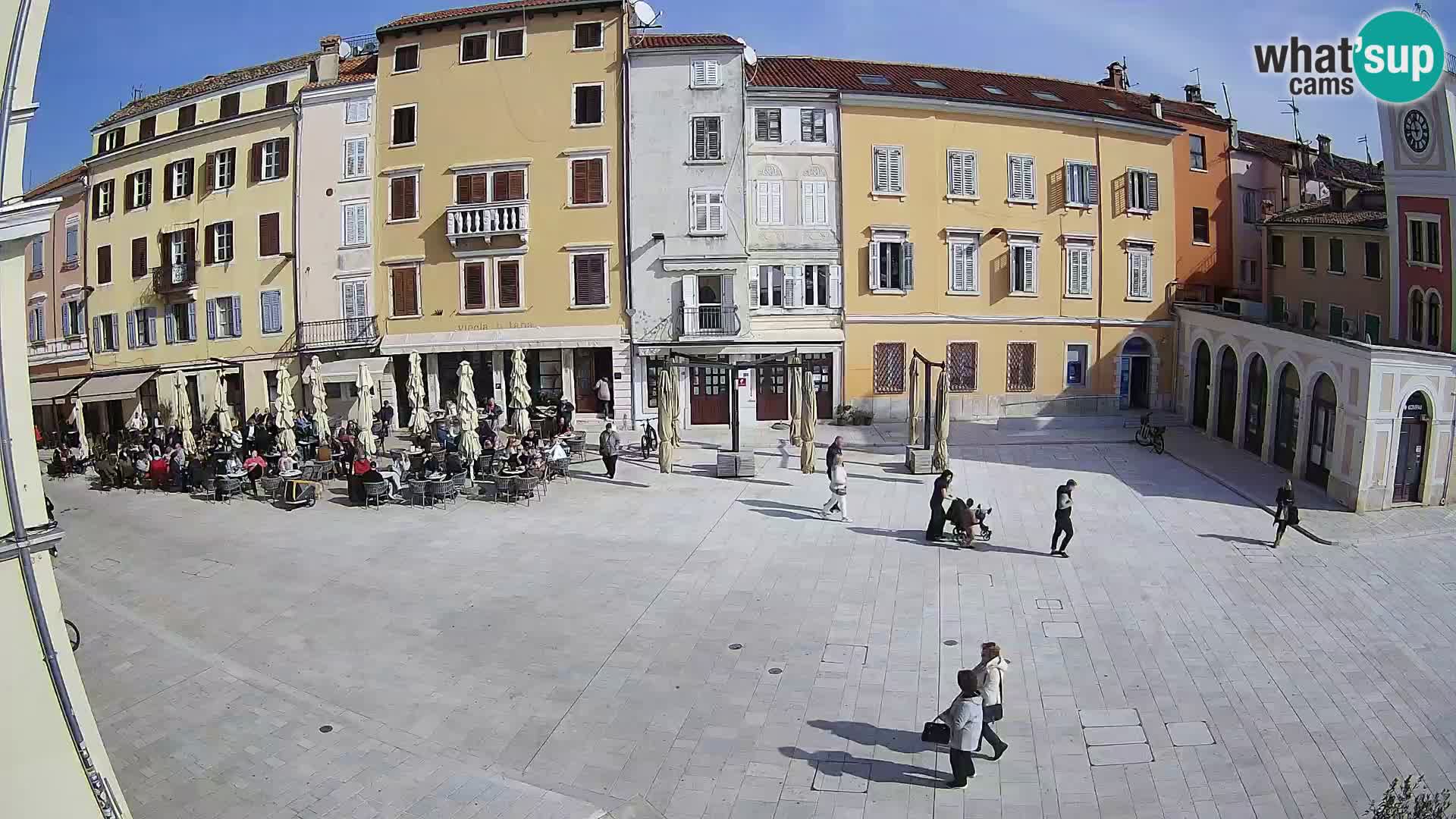 Webcam Rovinj Center – Plaza Principal