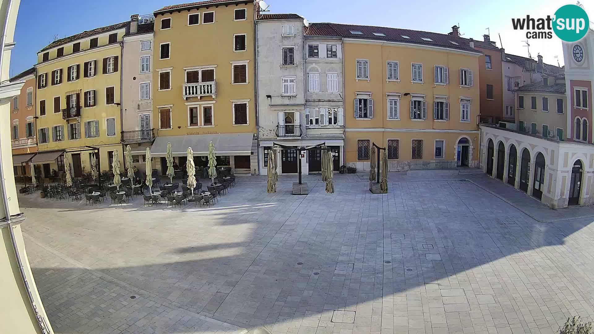 Spletna kamera Rovinj Center – Glavni trg