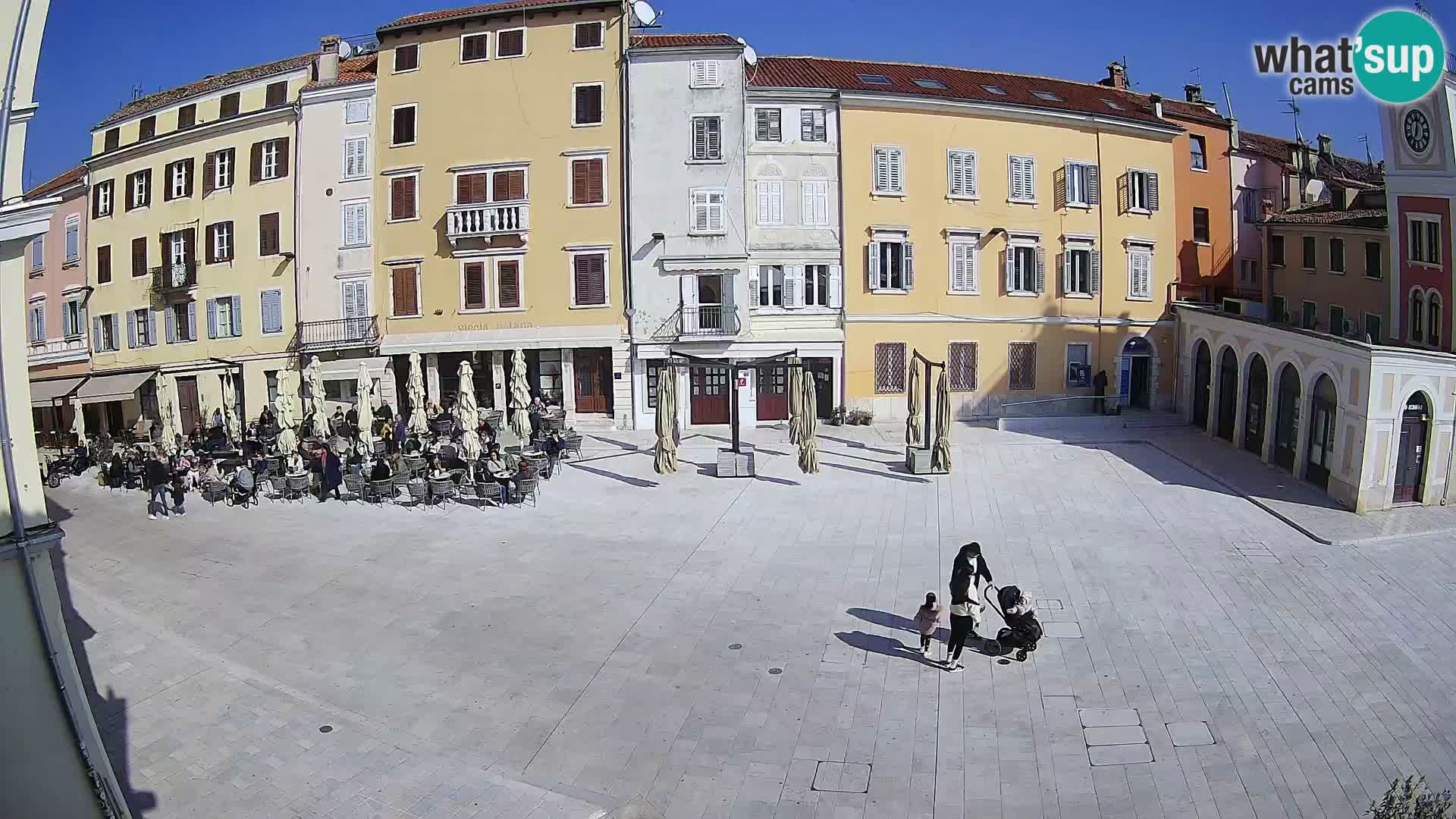 Rovinj Center Webcam – Main Square