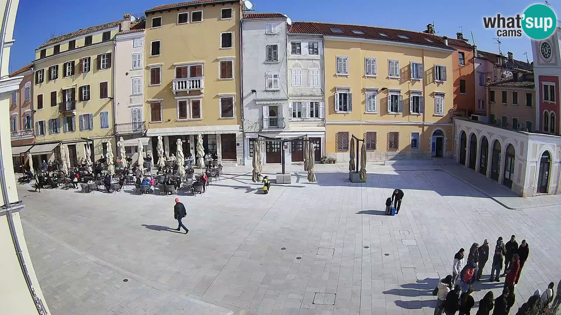 Webcam Rovinj Centre – Place Principale