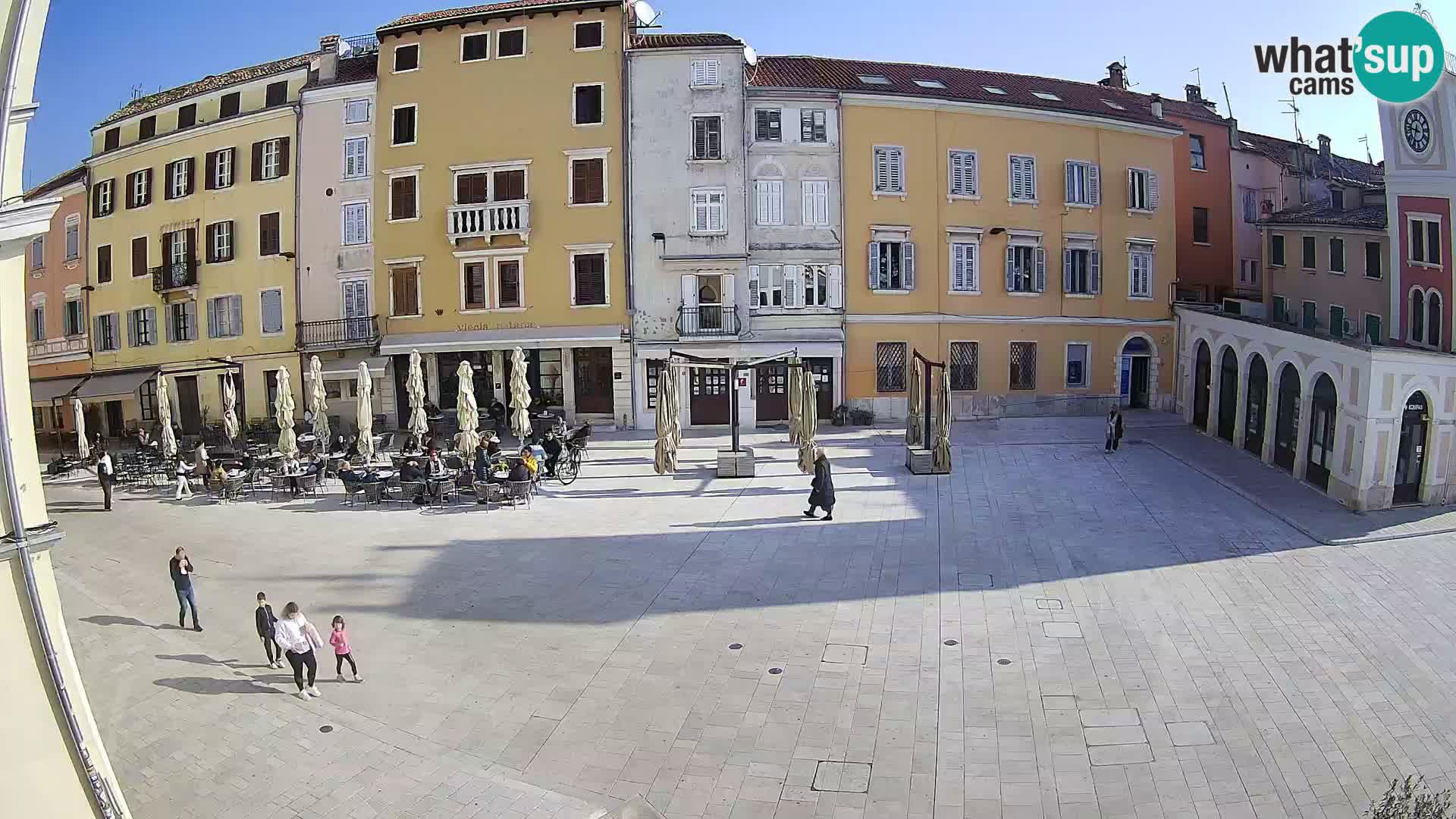 Rovinj Center Webcam – Main Square