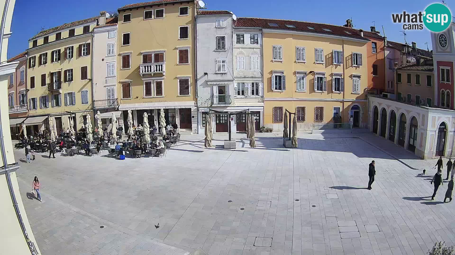 Webcam Rovinj Centre – Place Principale