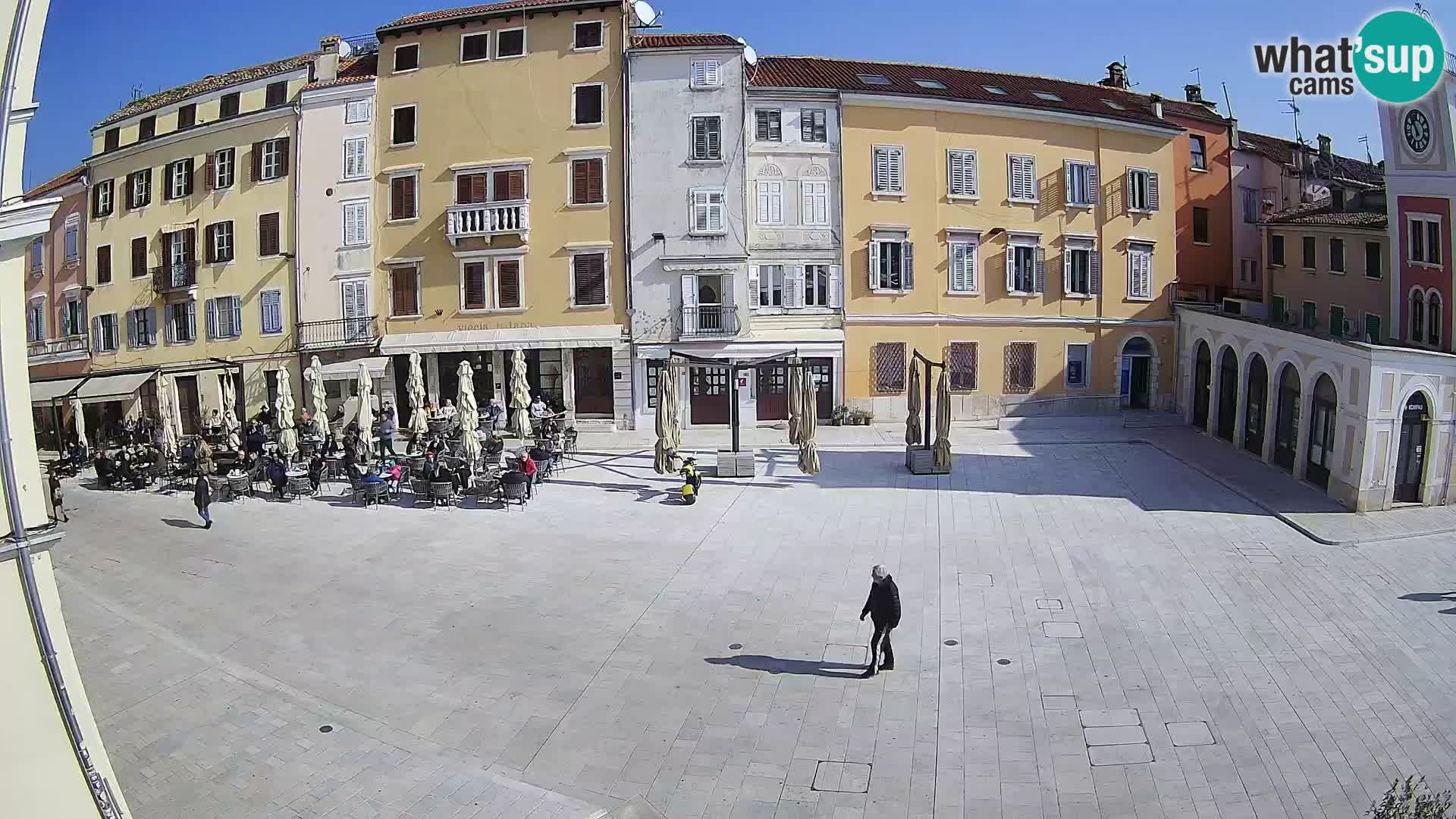 Webcam Rovinj Center – Plaza Principal