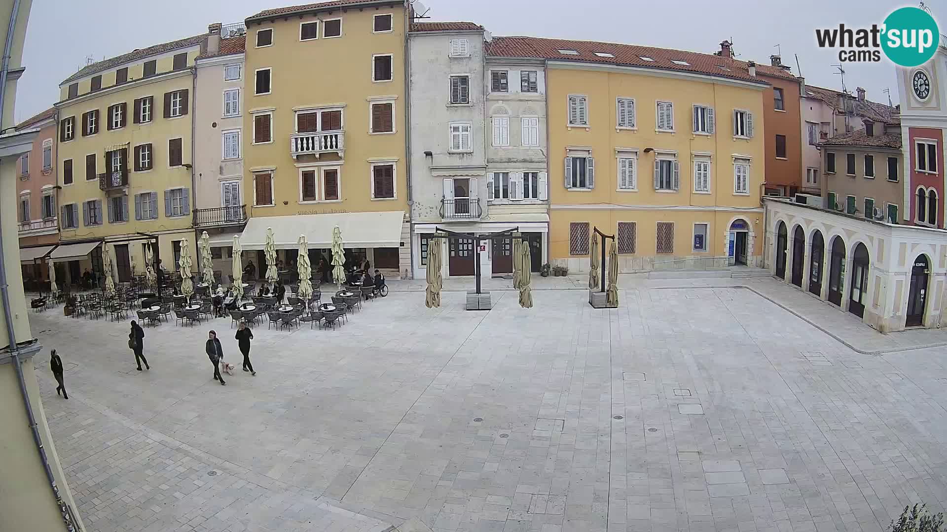 Rovinj Center Webcam – Main Square