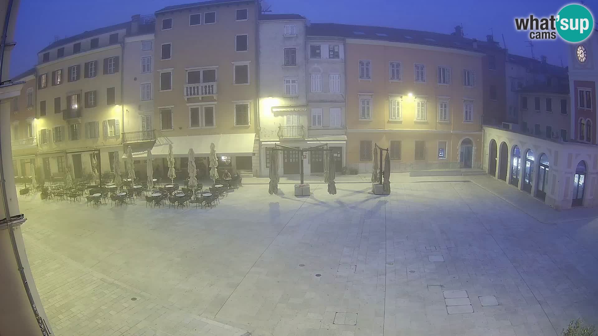 Webcam Rovinj Center – Plaza Principal