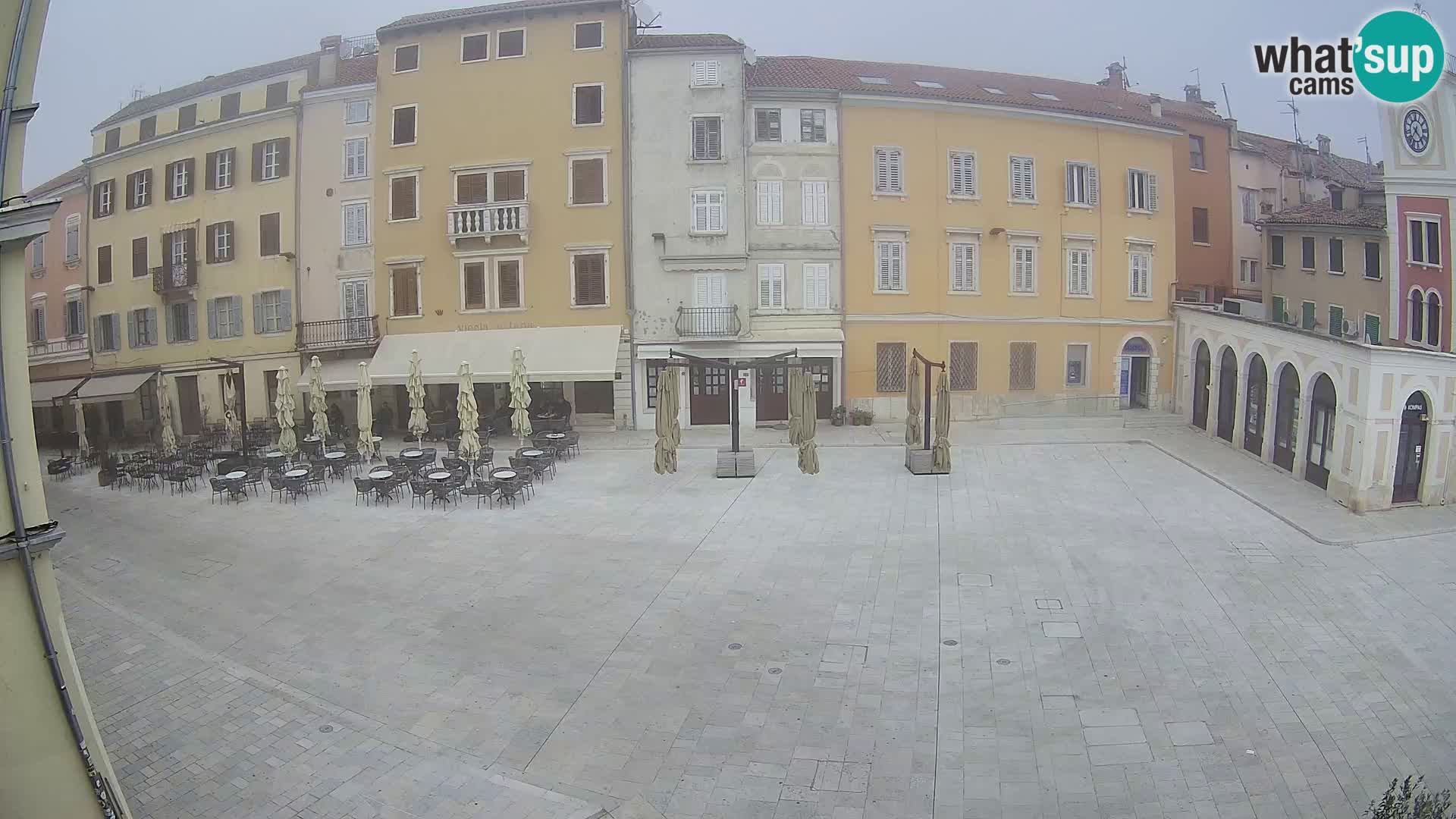 Webcam Rovinj Center – Plaza Principal