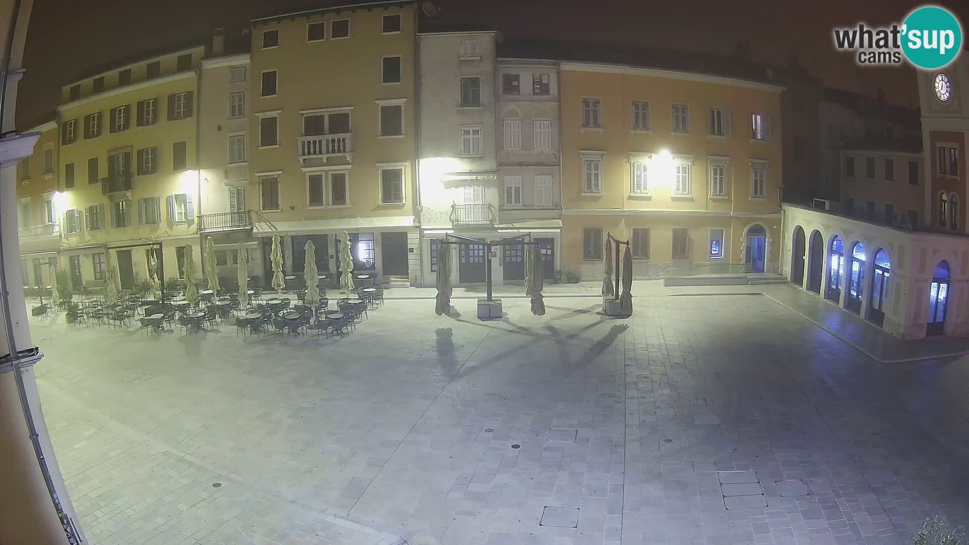 Webcam Rovinj Center – Plaza Principal