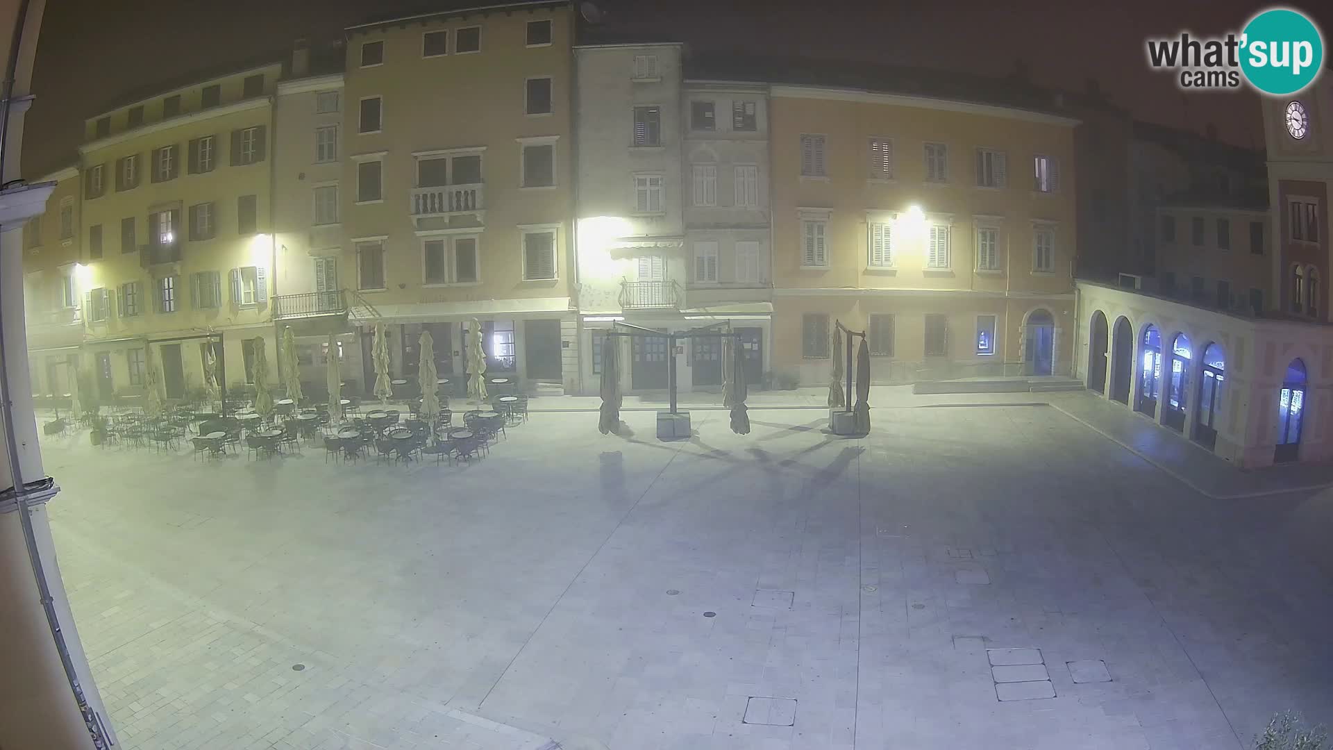 Webcam Rovinj Center – Plaza Principal