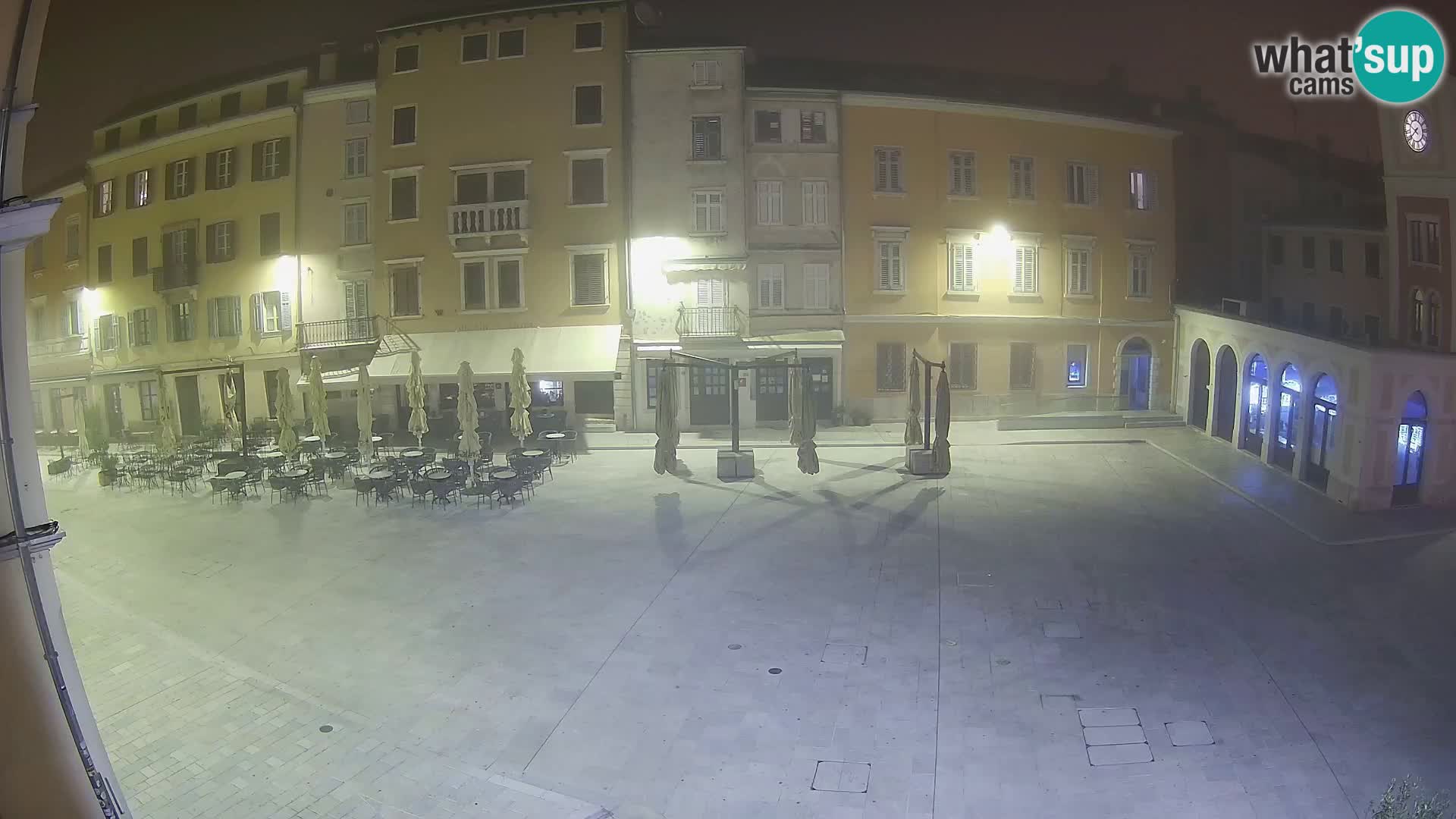 Webcam Rovinj Zentrum – Hauptplatz in Echtzeit