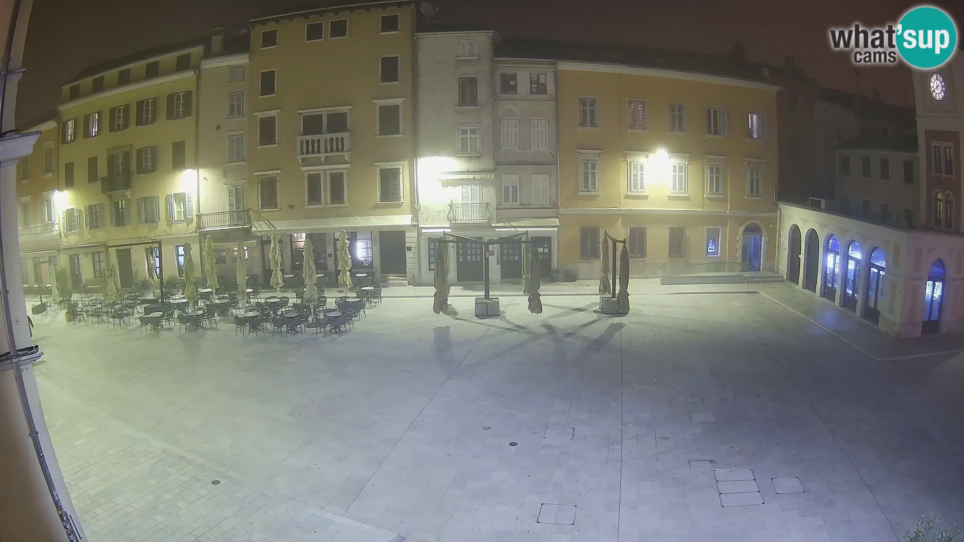 Webcam Rovinj Zentrum – Hauptplatz in Echtzeit