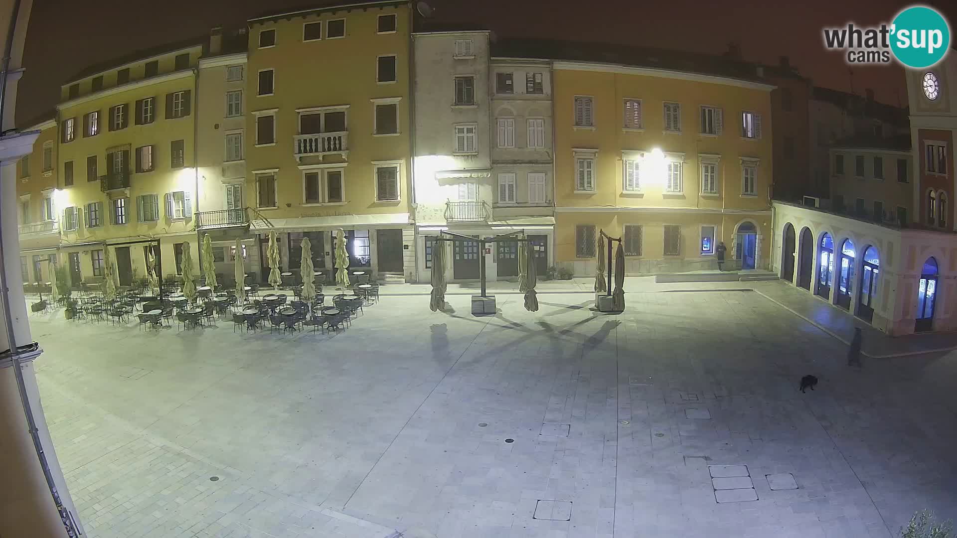Webcam Rovinj Zentrum – Hauptplatz in Echtzeit