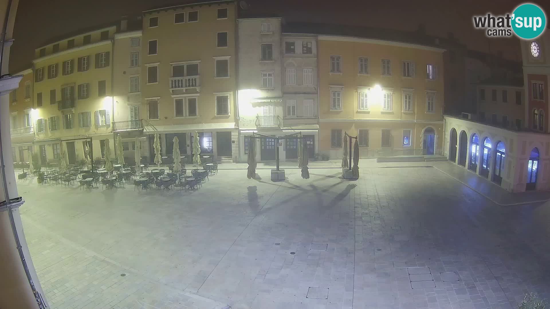 Webcam Rovinj Zentrum – Hauptplatz in Echtzeit