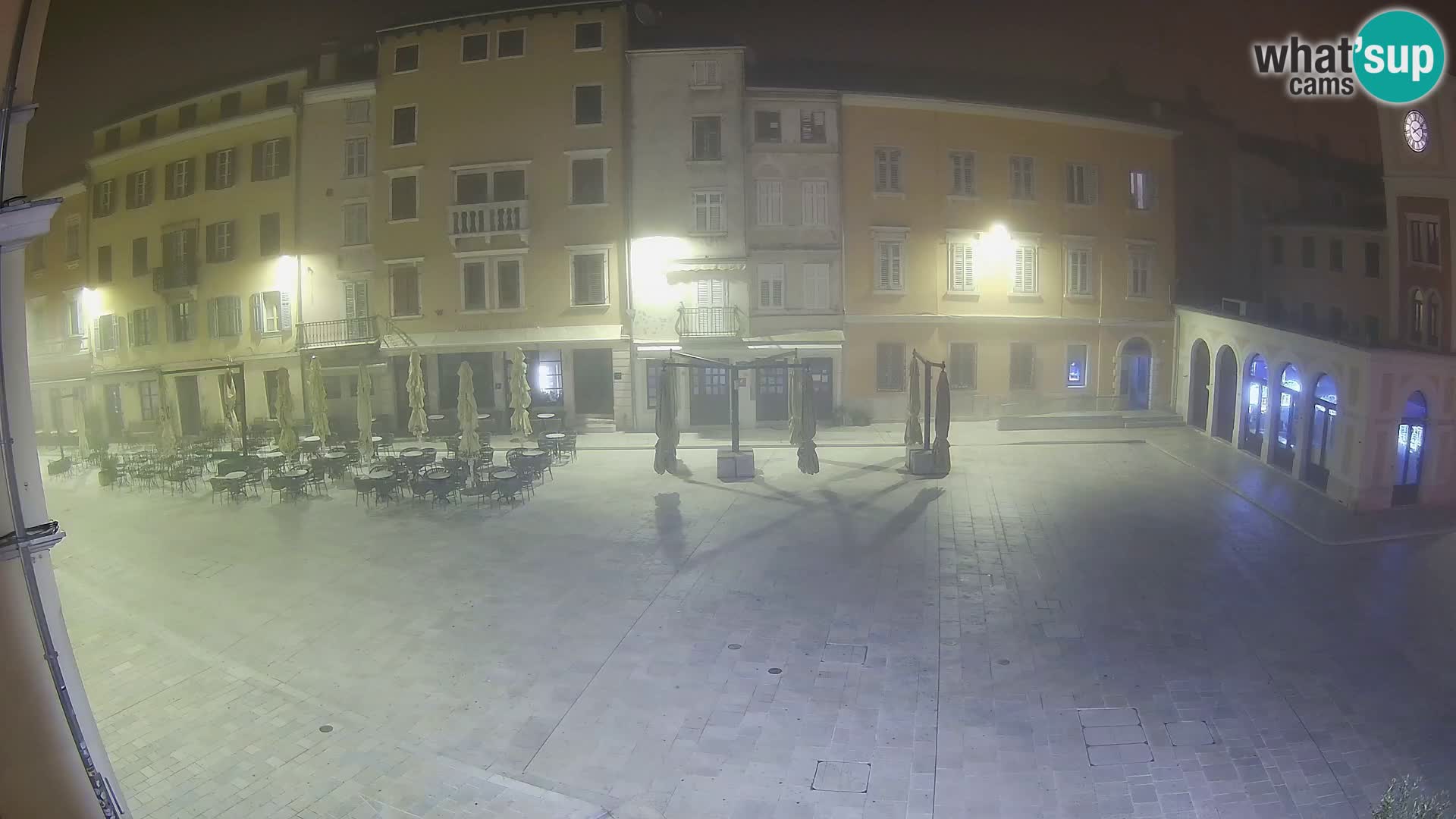 Webcam Rovinj Zentrum – Hauptplatz in Echtzeit