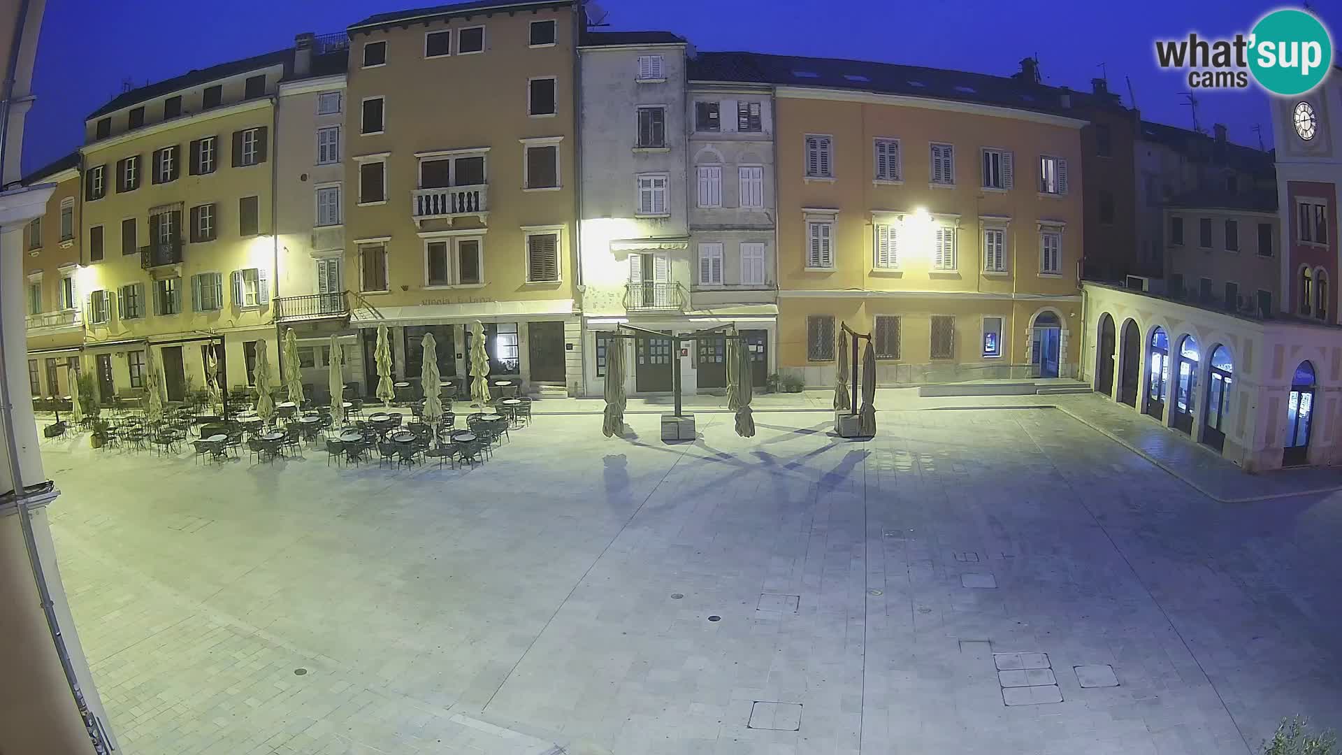 Webcam Rovinj Zentrum – Hauptplatz in Echtzeit