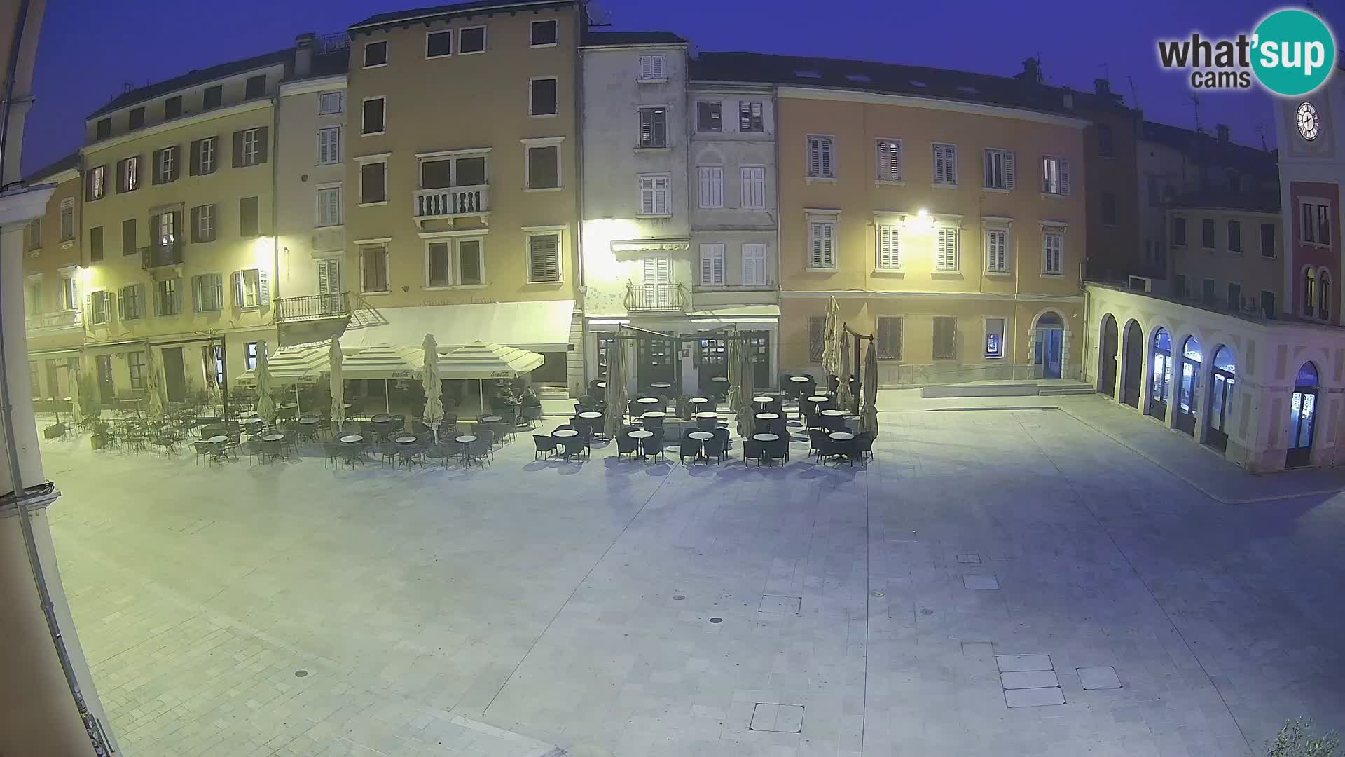Webcam Rovinj Zentrum – Hauptplatz in Echtzeit
