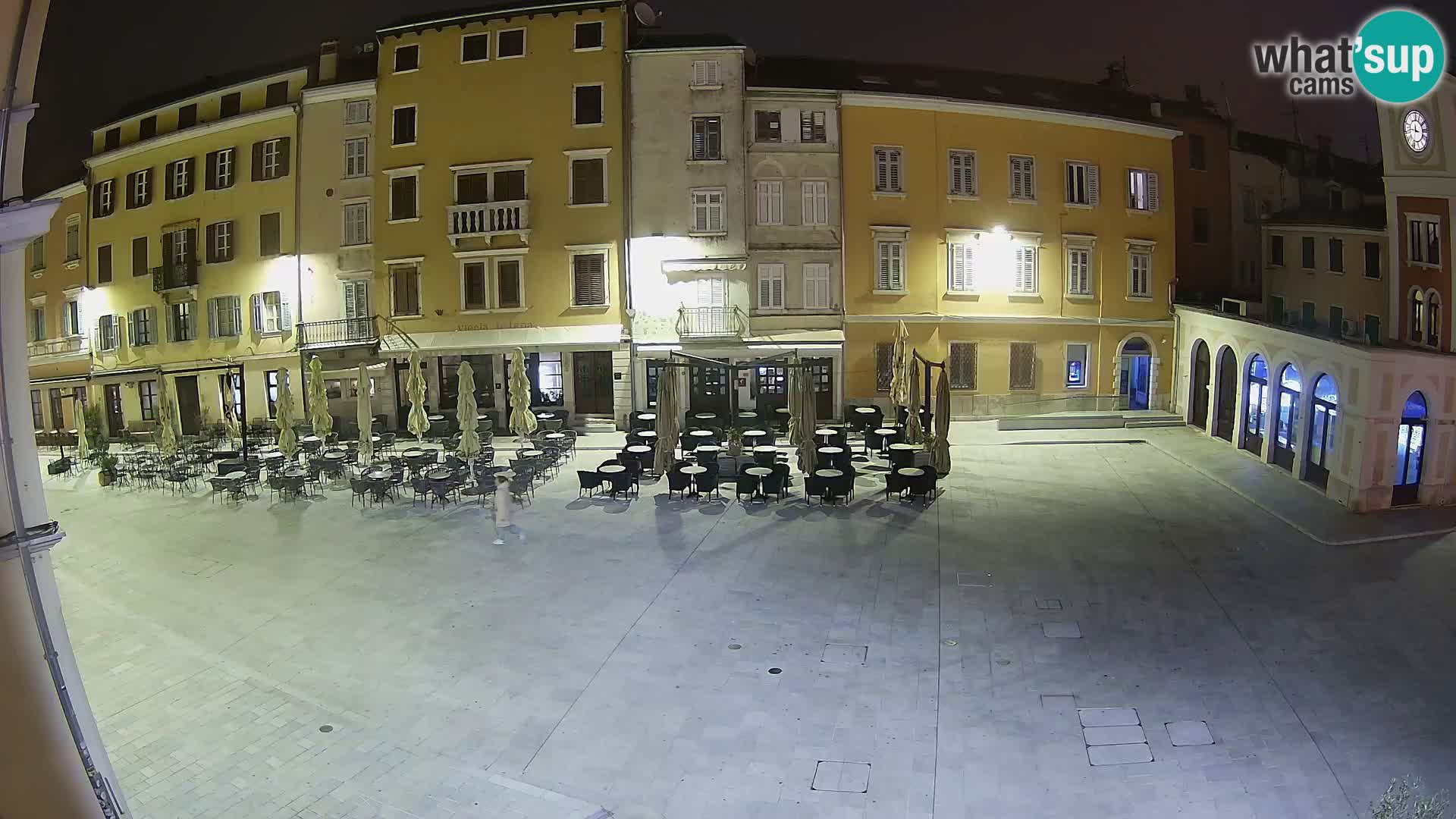 Webcam Rovinj Zentrum – Hauptplatz in Echtzeit