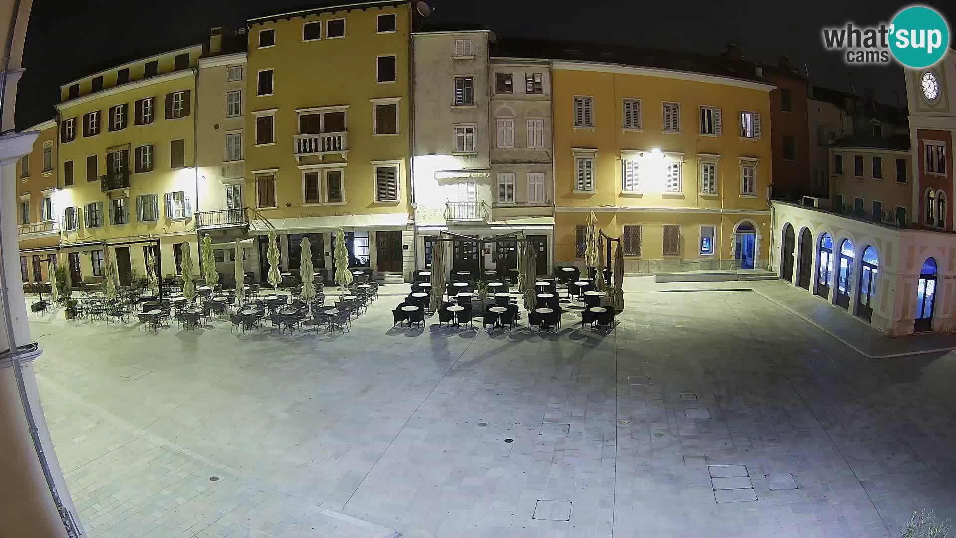 Webcam Rovinj Zentrum – Hauptplatz in Echtzeit