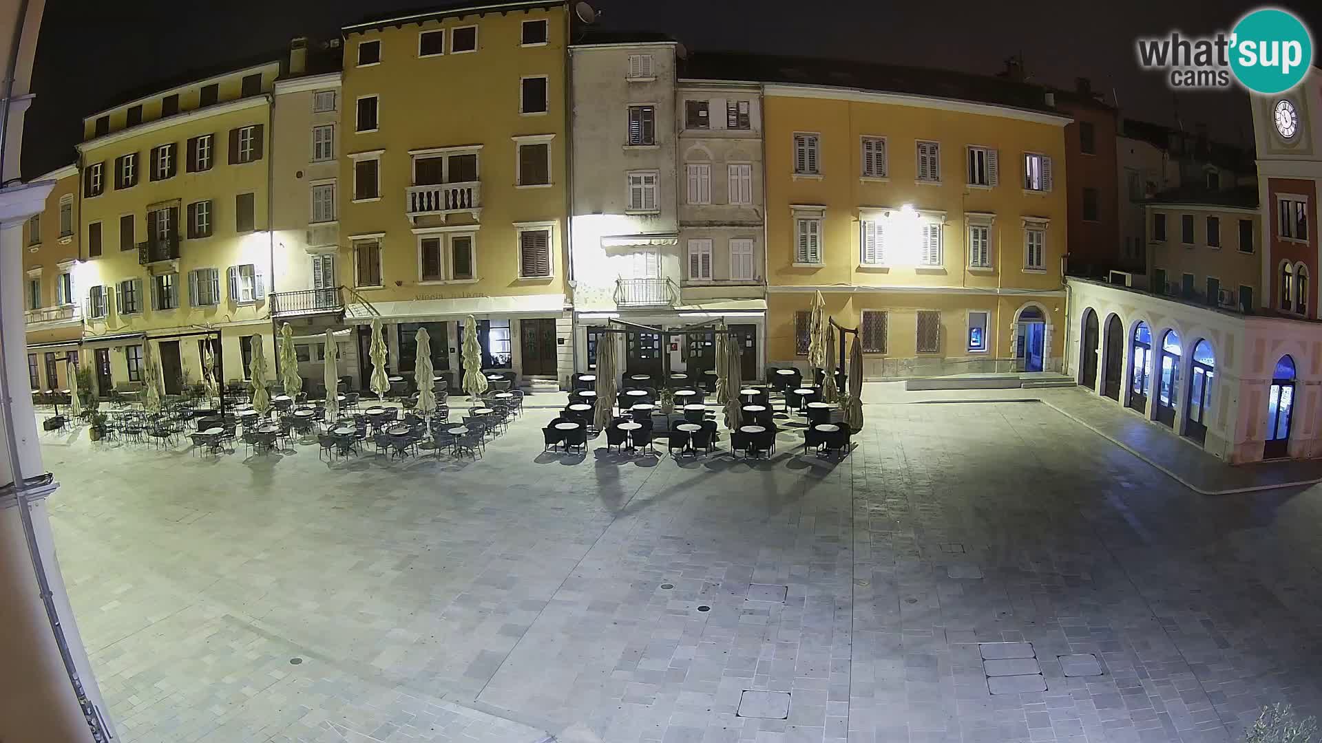 Webcam Rovinj Zentrum – Hauptplatz in Echtzeit