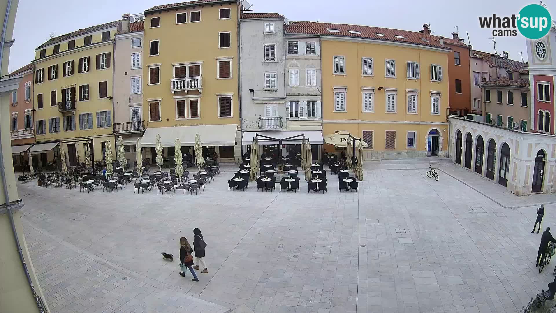 Webcam Rovinj Center – Plaza Principal