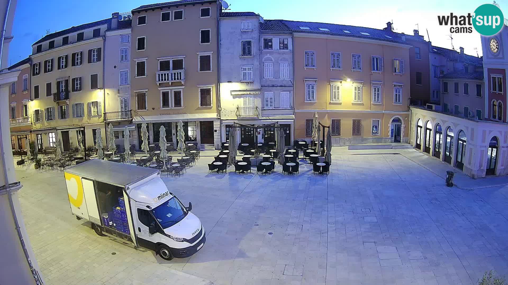 Webcam Rovinj Zentrum – Hauptplatz in Echtzeit