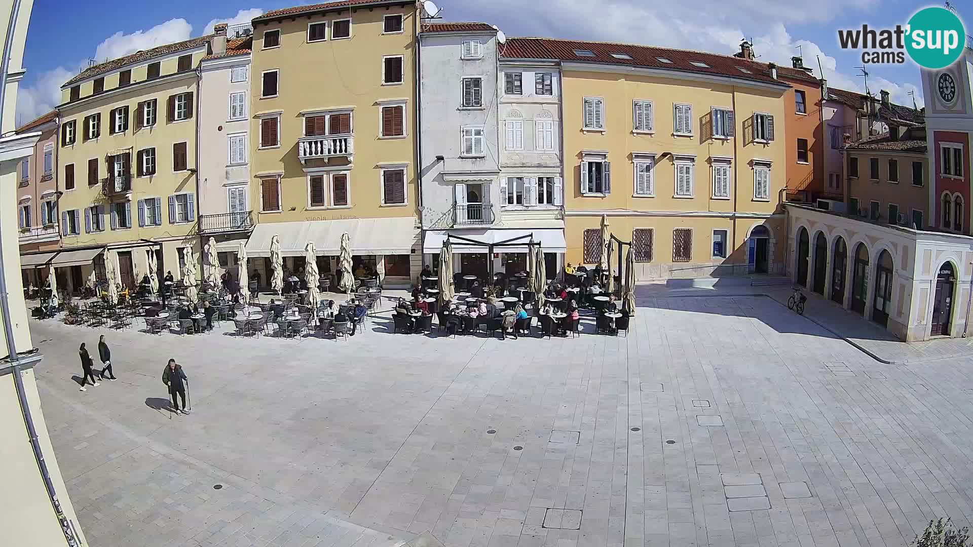 Webcam Rovinj Centre – Place Principale