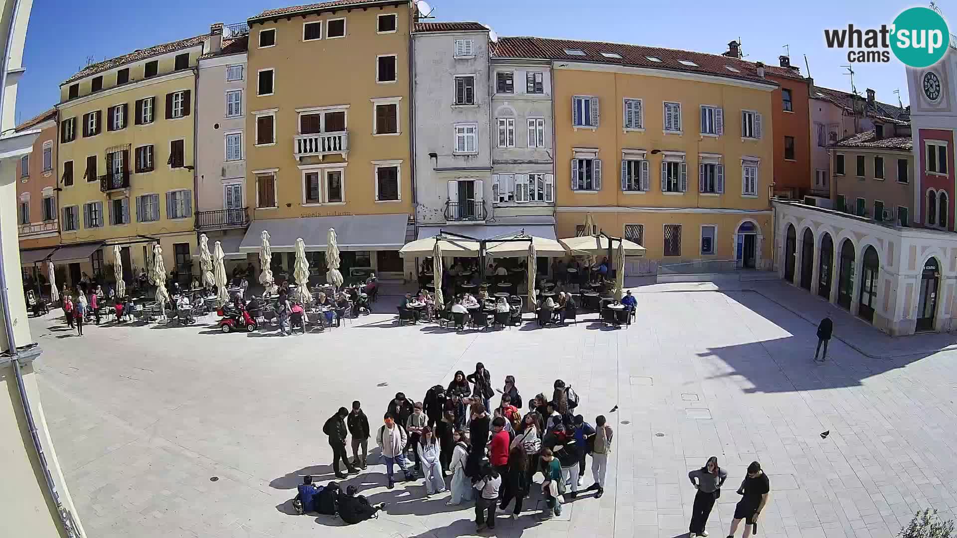 Rovinj Center Webcam – Main Square