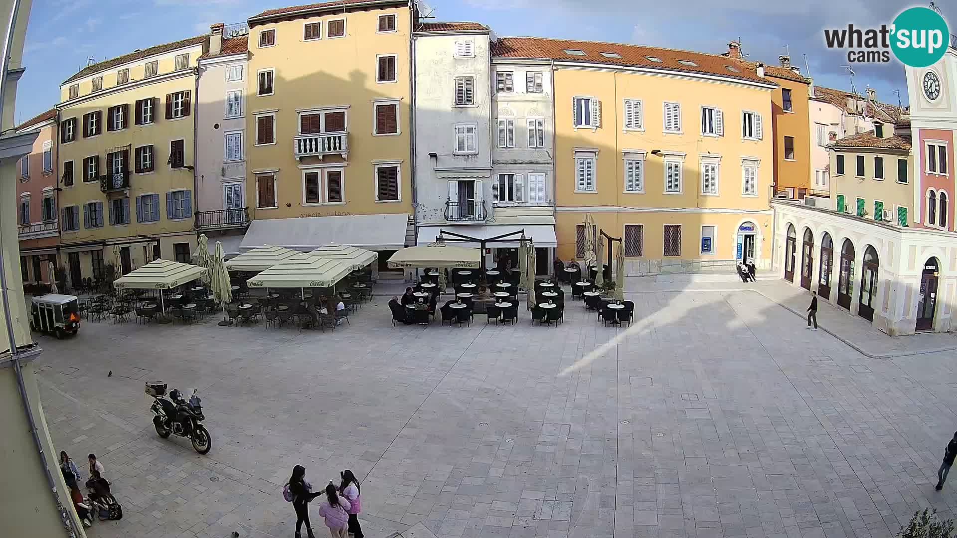 Webcam Rovinj Center – Plaza Principal