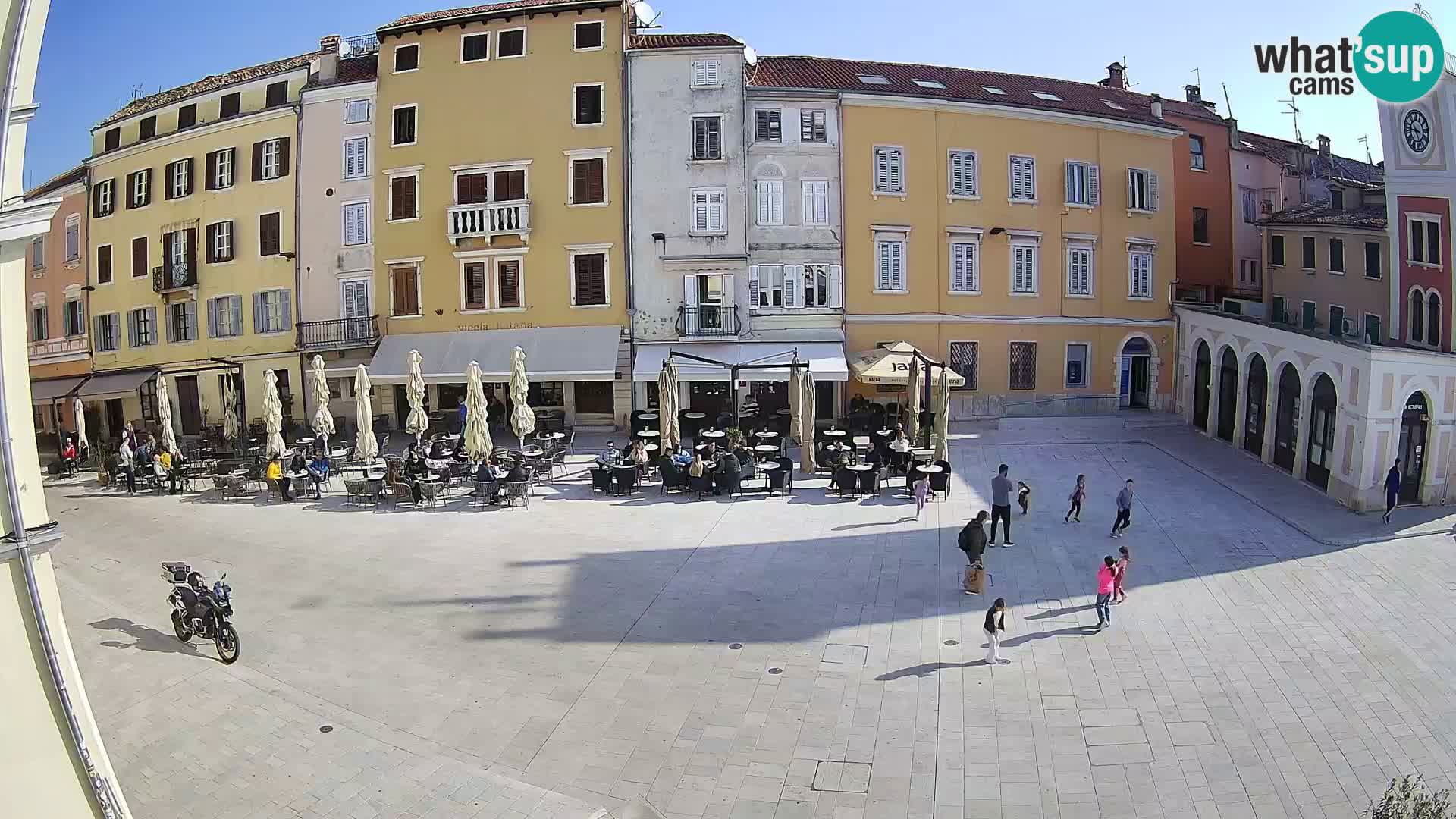 Webcam Rovinj Center – Plaza Principal