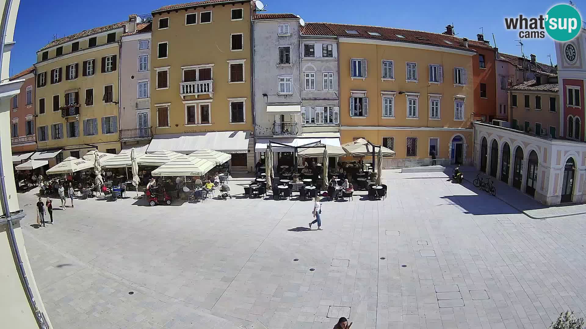 Webcam Rovigno Centro – Piazza Centrale