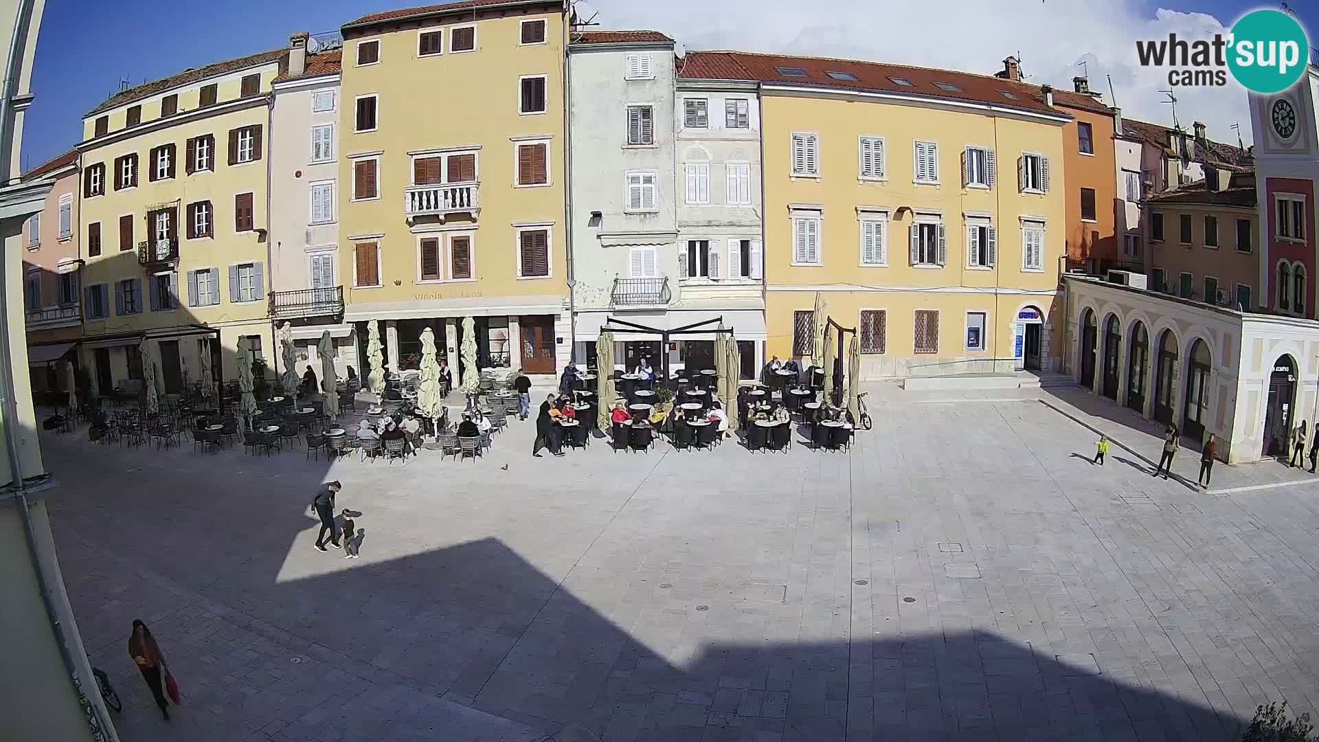 Webcam Rovinj Zentrum – Hauptplatz in Echtzeit