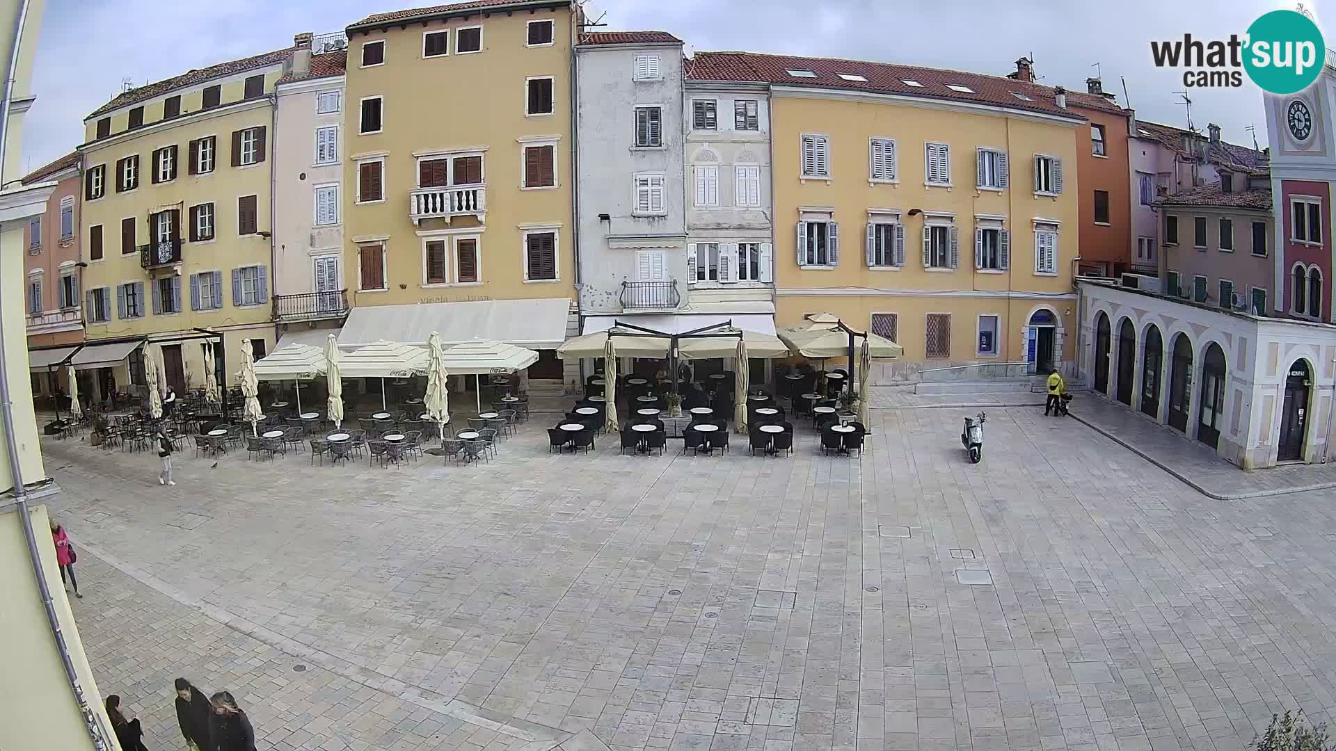 Webcam Rovinj Center – Plaza Principal