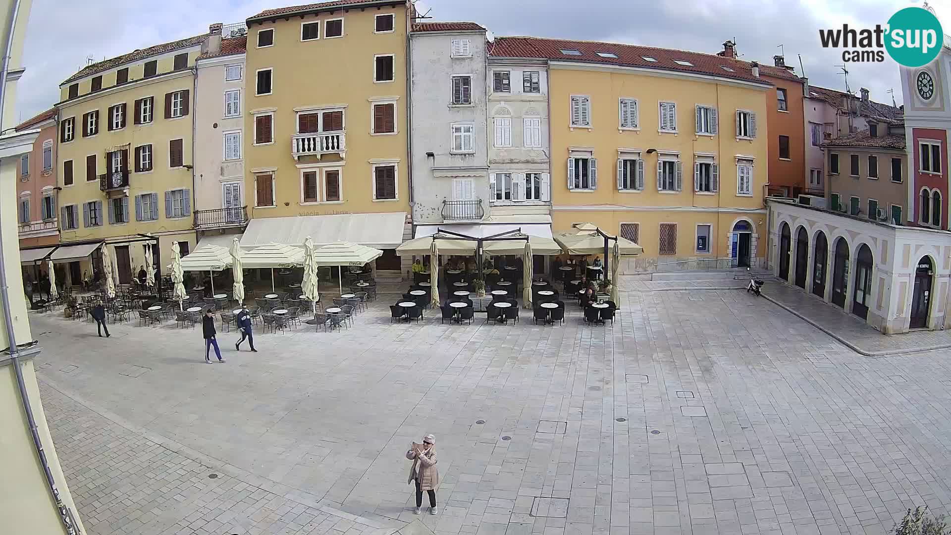 Webcam Rovigno Centro – Piazza Centrale