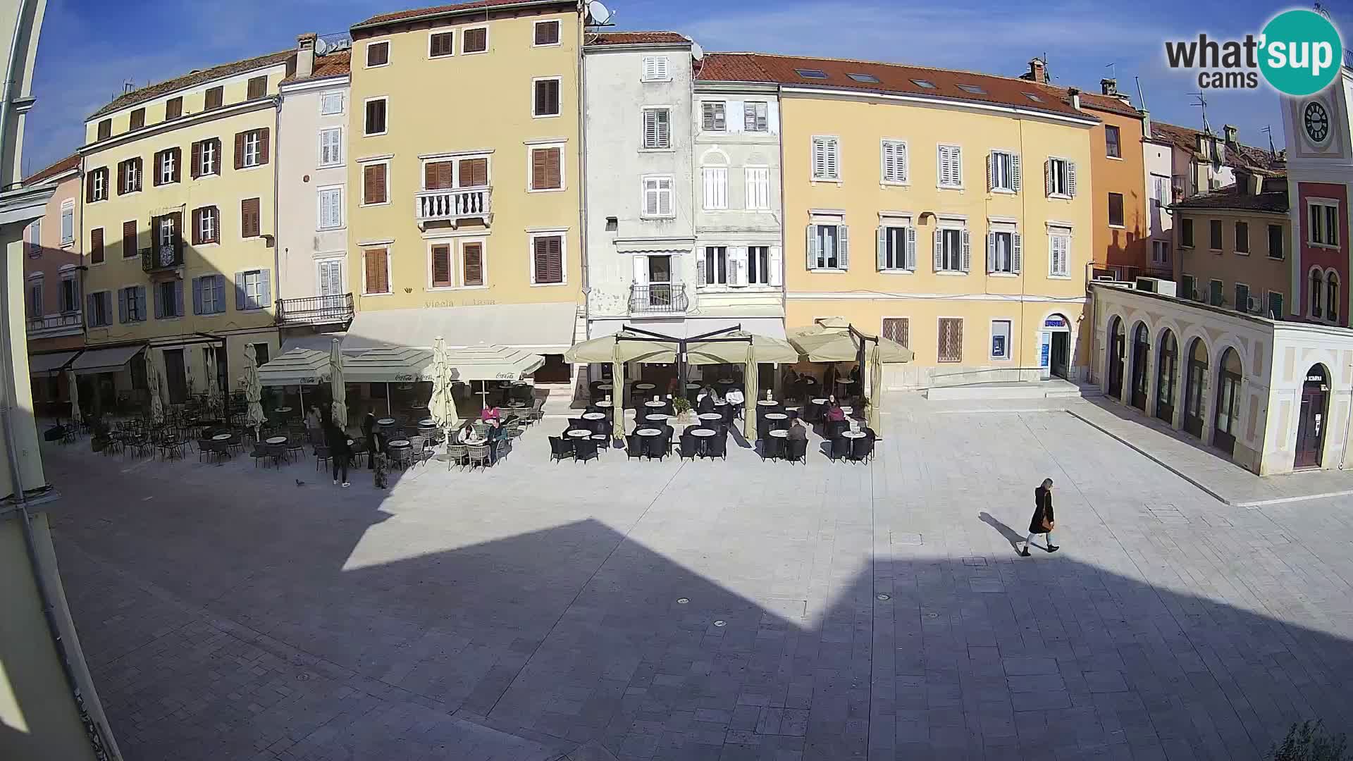 Webcam Rovinj Zentrum – Hauptplatz in Echtzeit