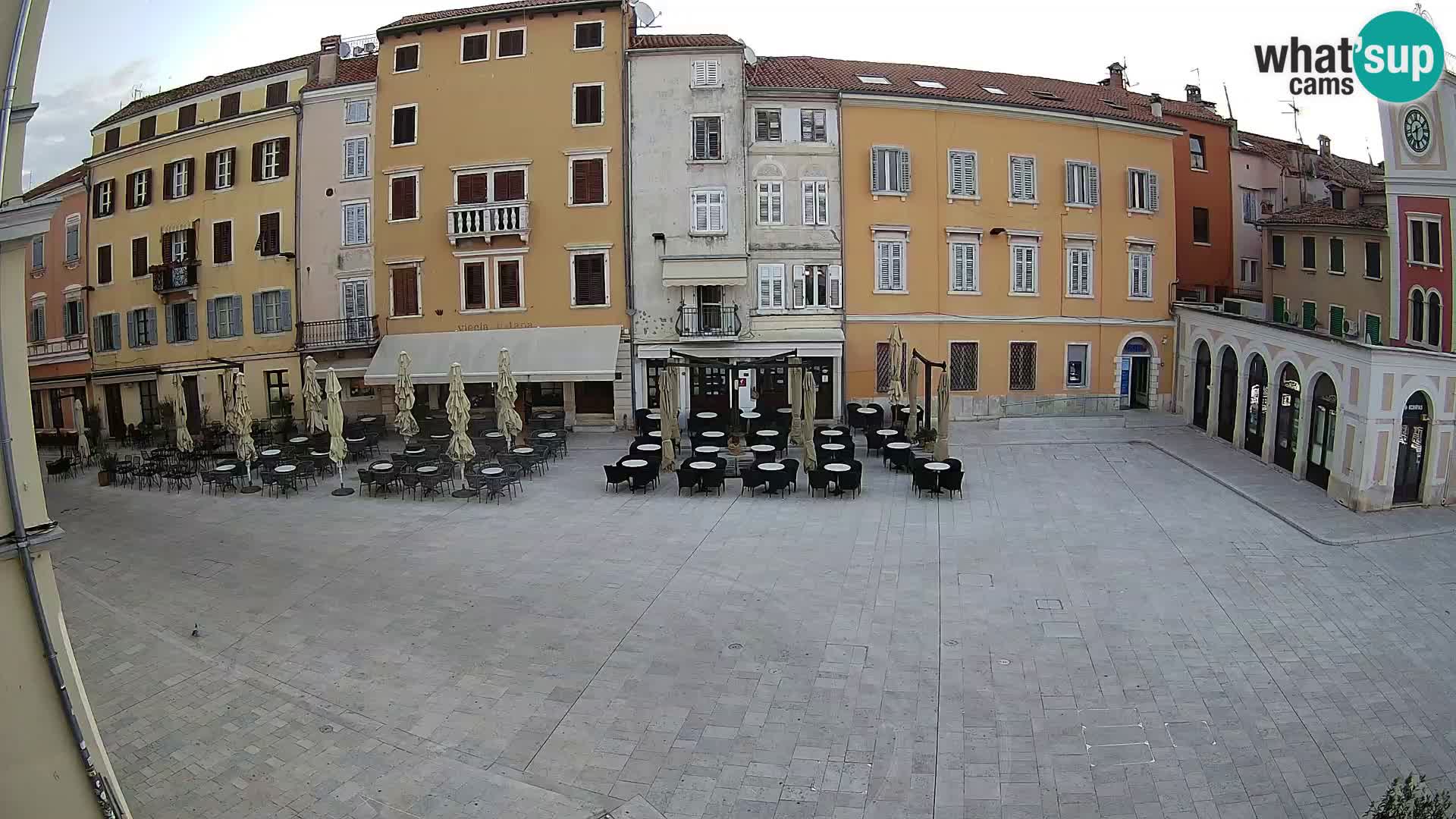 Spletna kamera Rovinj Center – Glavni trg