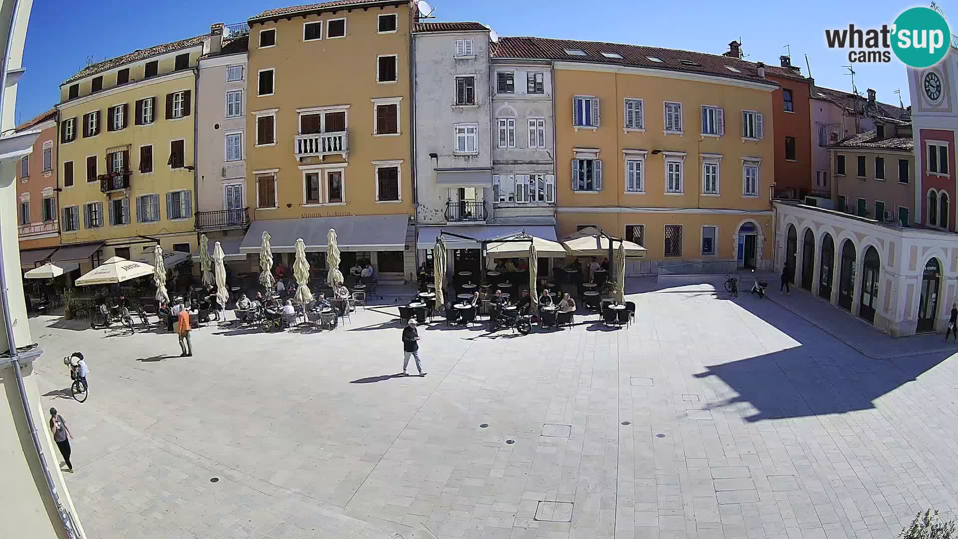 Webcam Rovinj Center – Plaza Principal