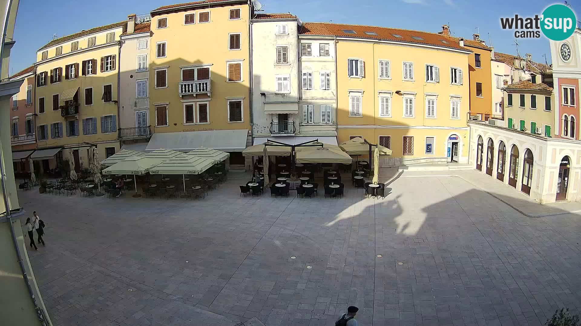 Webcam Rovinj Centar – glavni trg