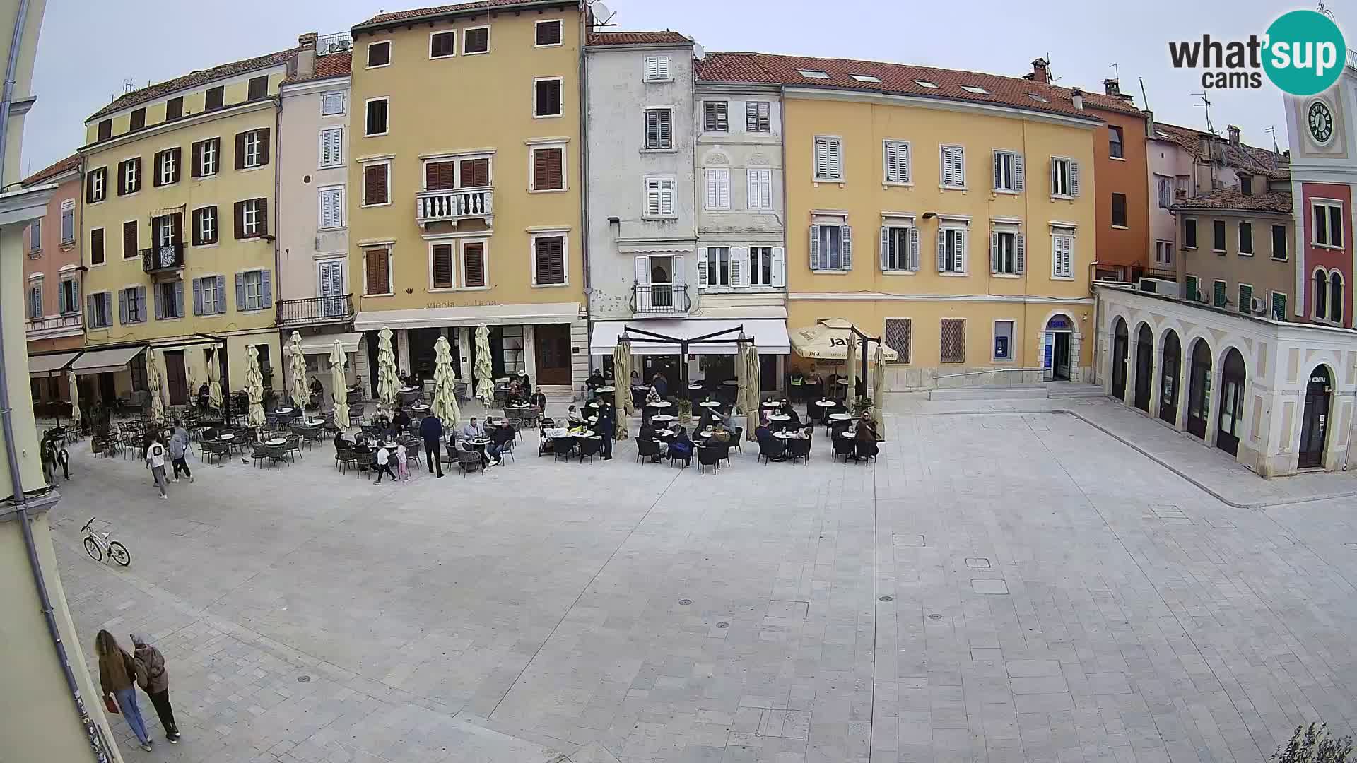 Webcam Rovinj Centre – Place Principale