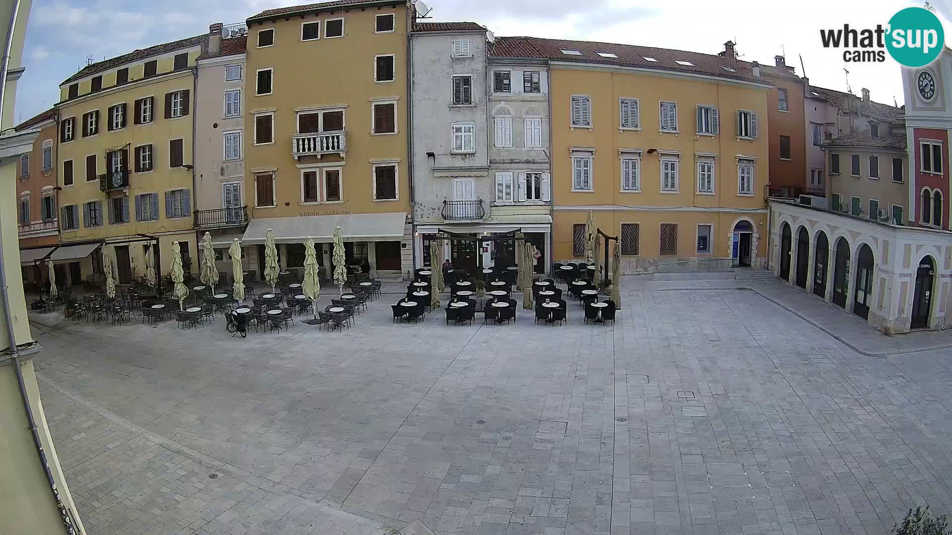Rovinj Center Webcam – Main Square